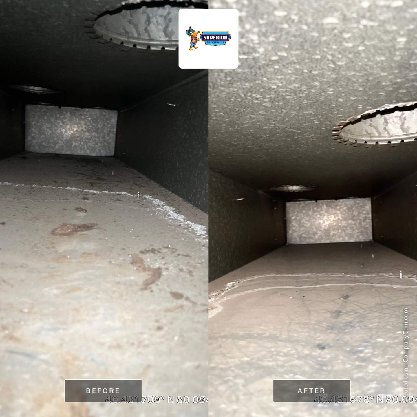 Air Duct Cleaning With a Vacuum Truck in Pittsburgh, PA by Superior Air Duct Cleaning