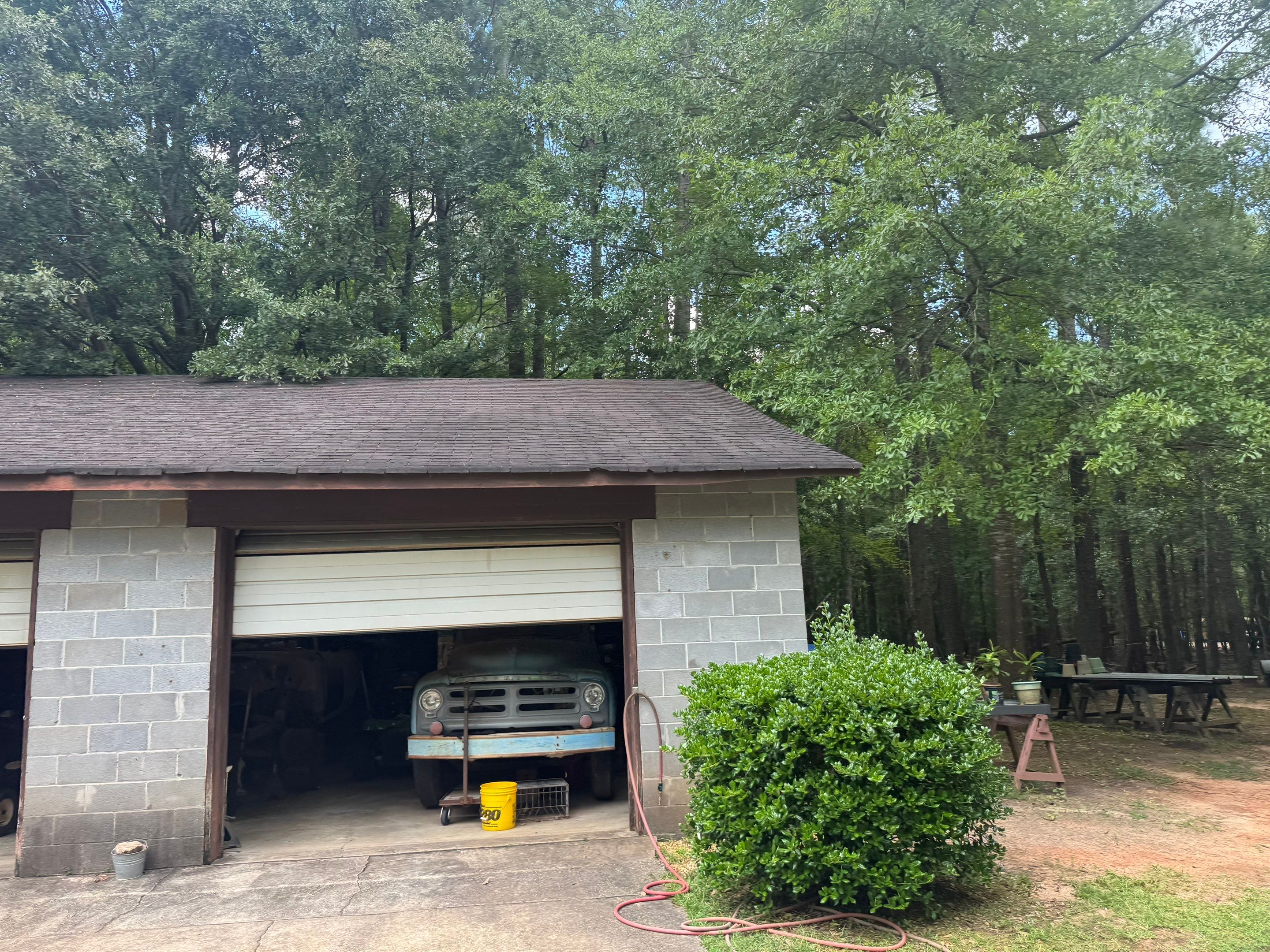 Detached Garage Masonry Painting by PGP Surface Solutions, LLC