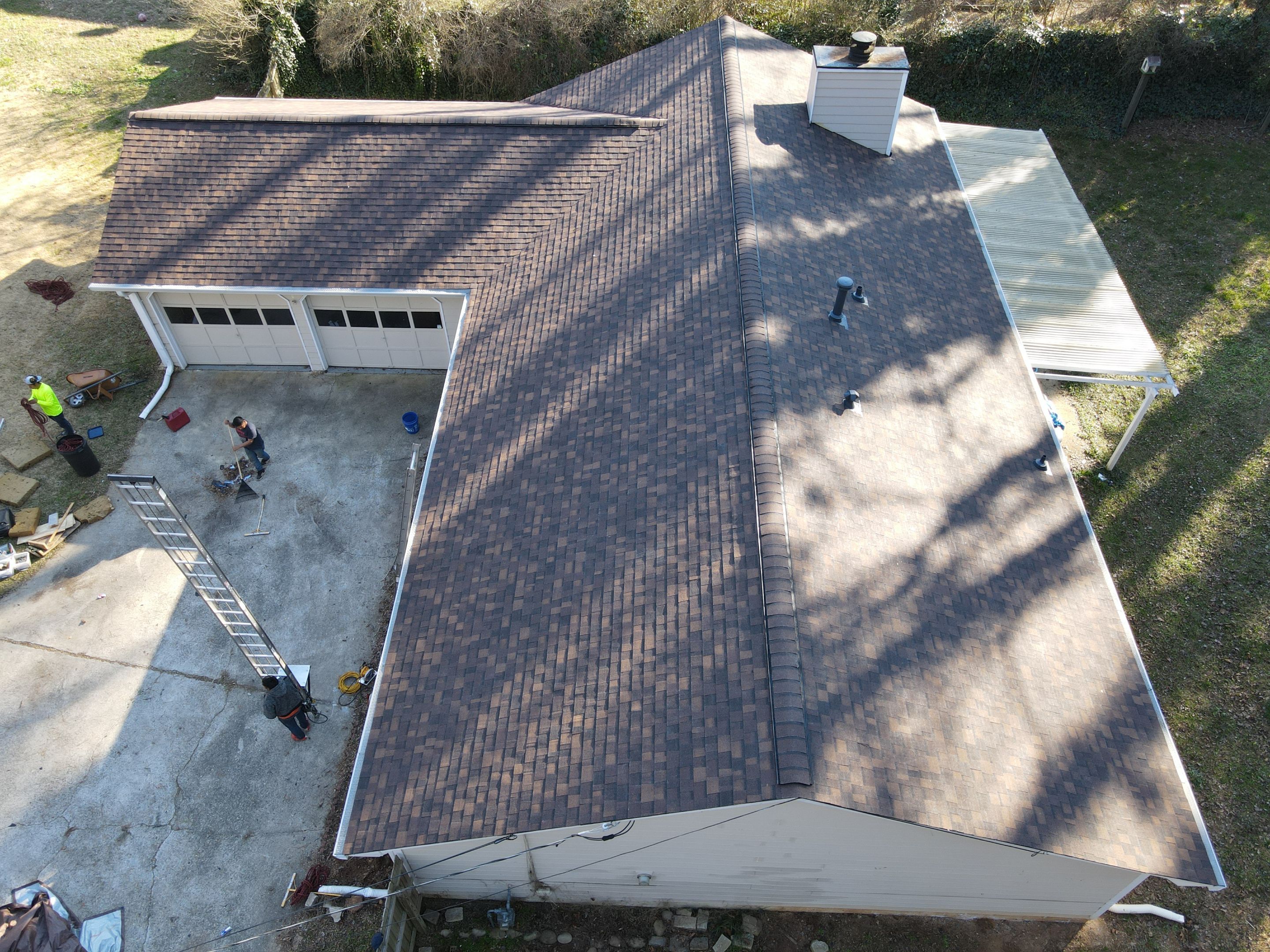 Residential Roofing Installation using Owens Corning by Inspector Roofing and Restoration