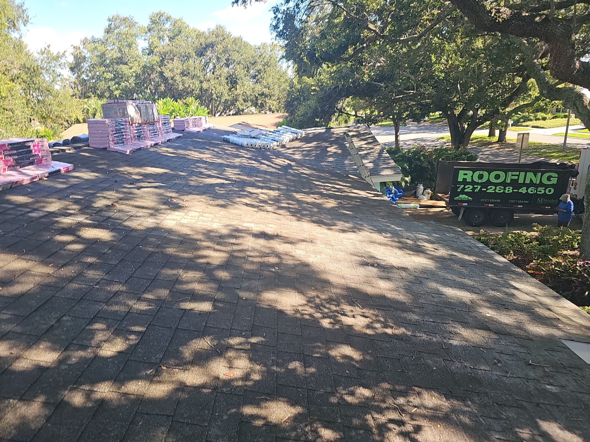 Project in Clearwater 33764 by Mitchell Roofing Company LLC 