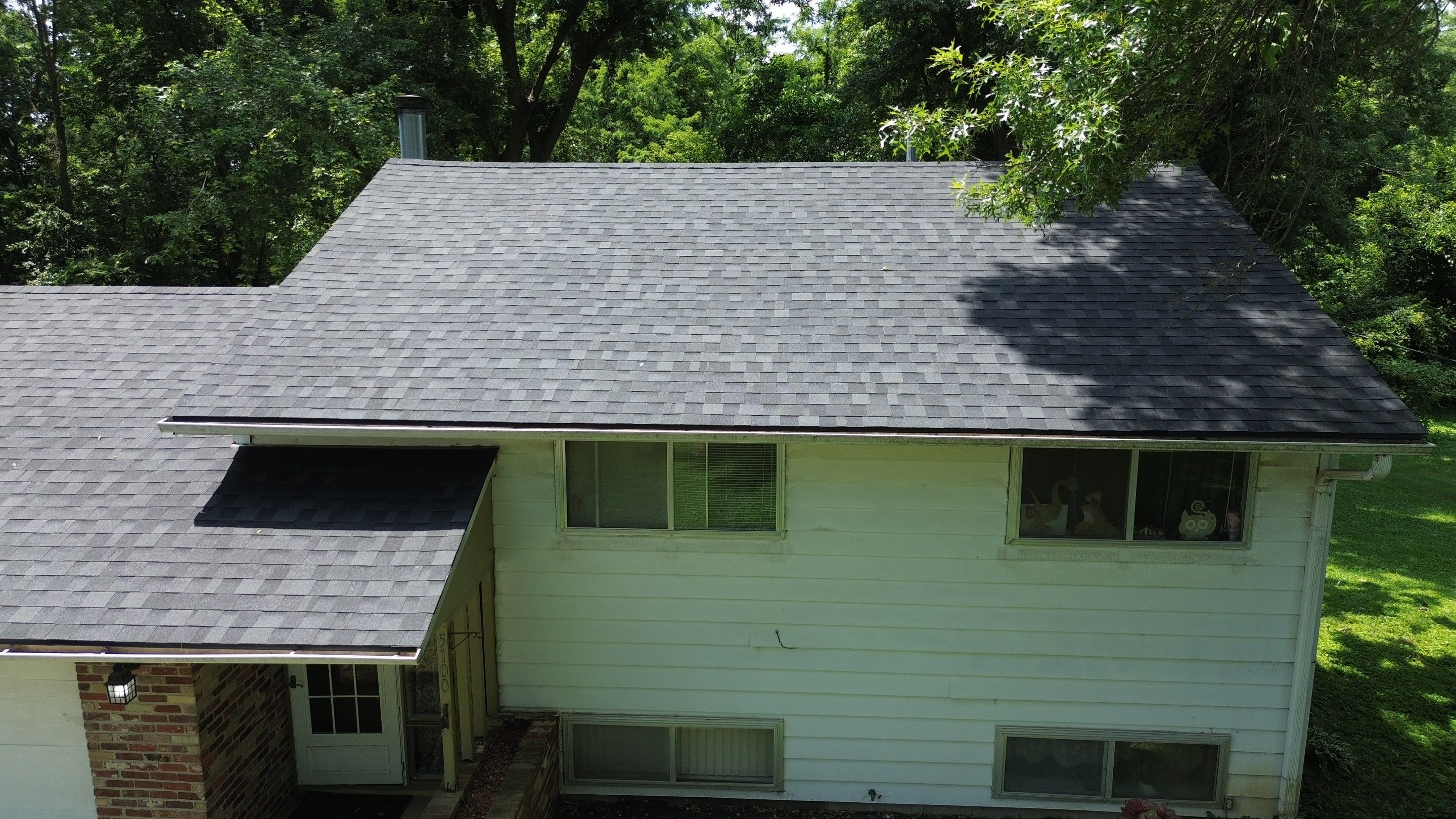 Project in Bloomington by Moss Roofing