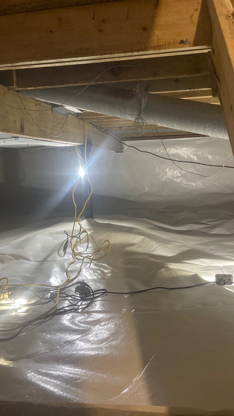 Crawl Space Project and Encapsulation by Toledo Basement Repair 