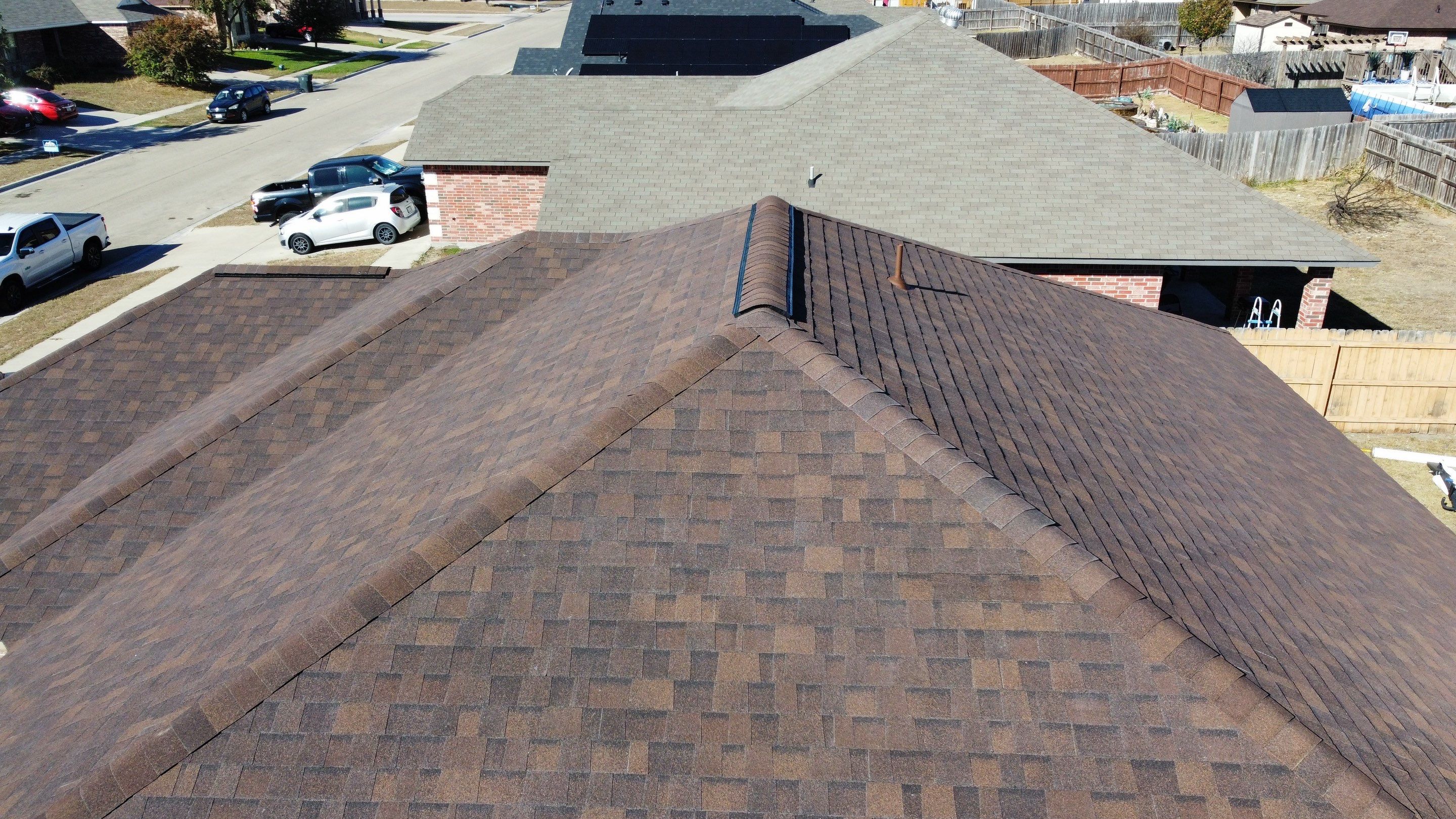 Residential Roofing Installation using Owens Corning Oakridge by Kstylez Roofing & Construction