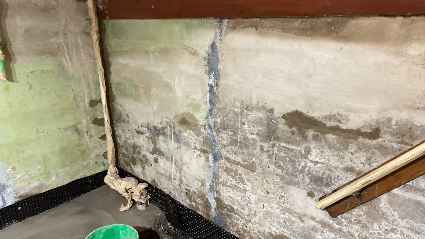 Interior Drain Tile & Foundation Crack Repair in Northeast Minneapolis by Waterproofing Northeast