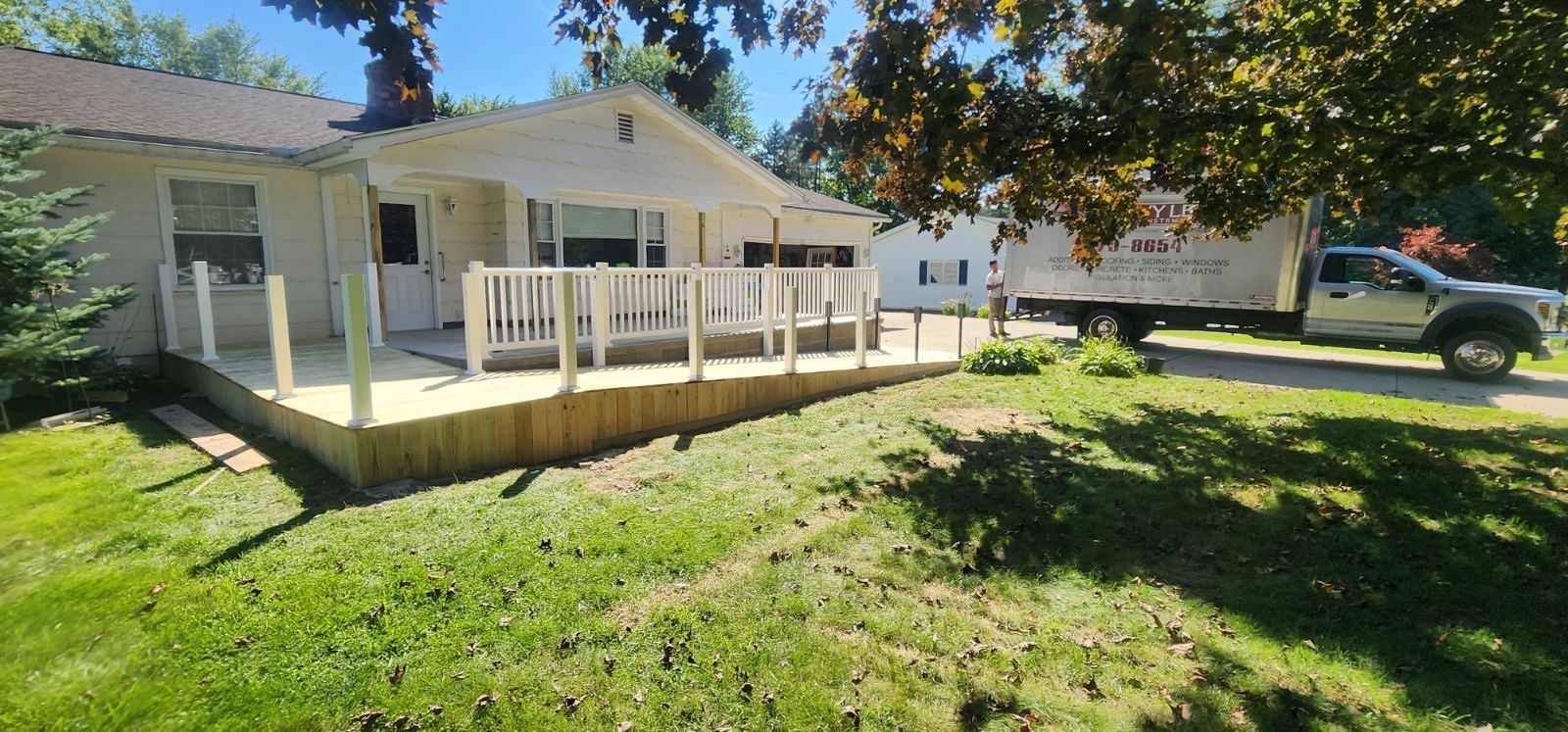 Porch and Concrete by Ivy Lea Construction