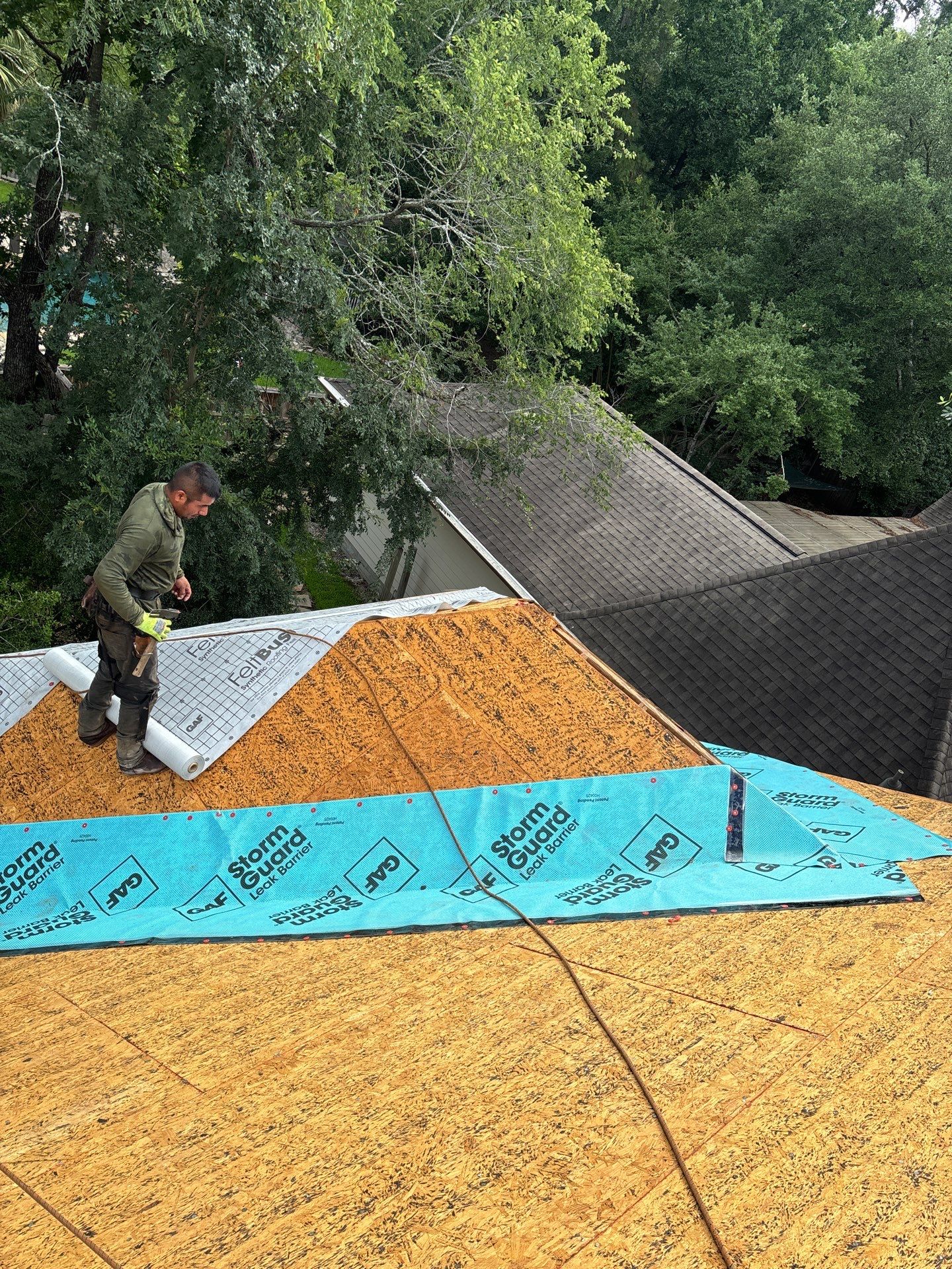 Roof Replacement Spring by Roof Repair Company