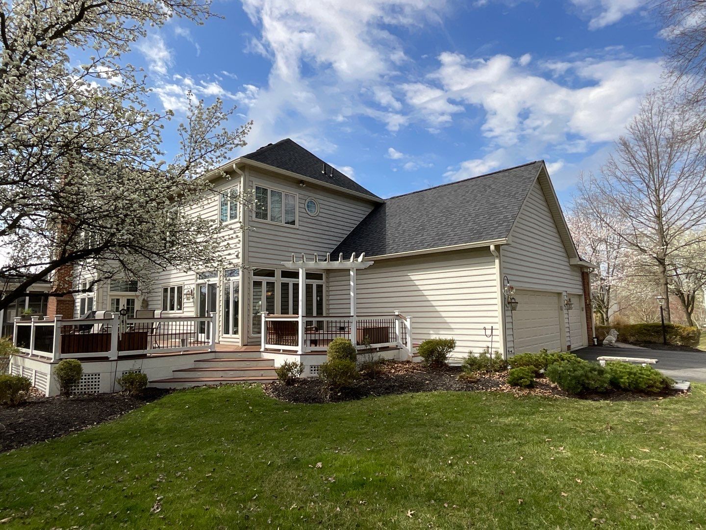 New Roof Installation & New Gutters and downspouts  by Alpha Design Services