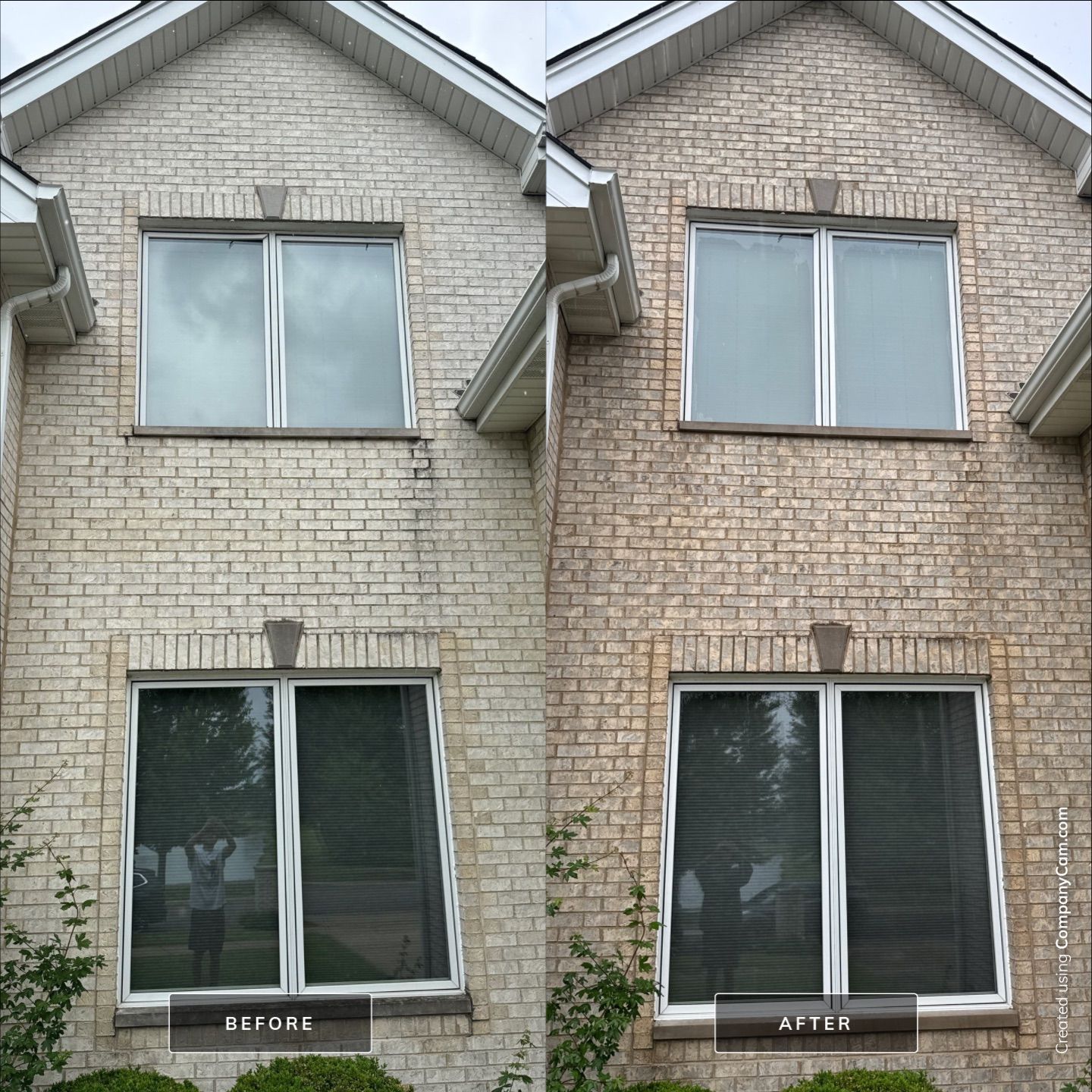 Project in Roselle by Simmons Power & Soft Washing