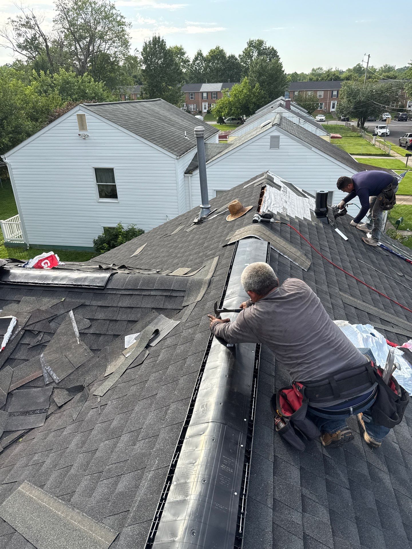 Residential Roofing Installation using GAF Timberline HDZ by Matter Roofing & Construction