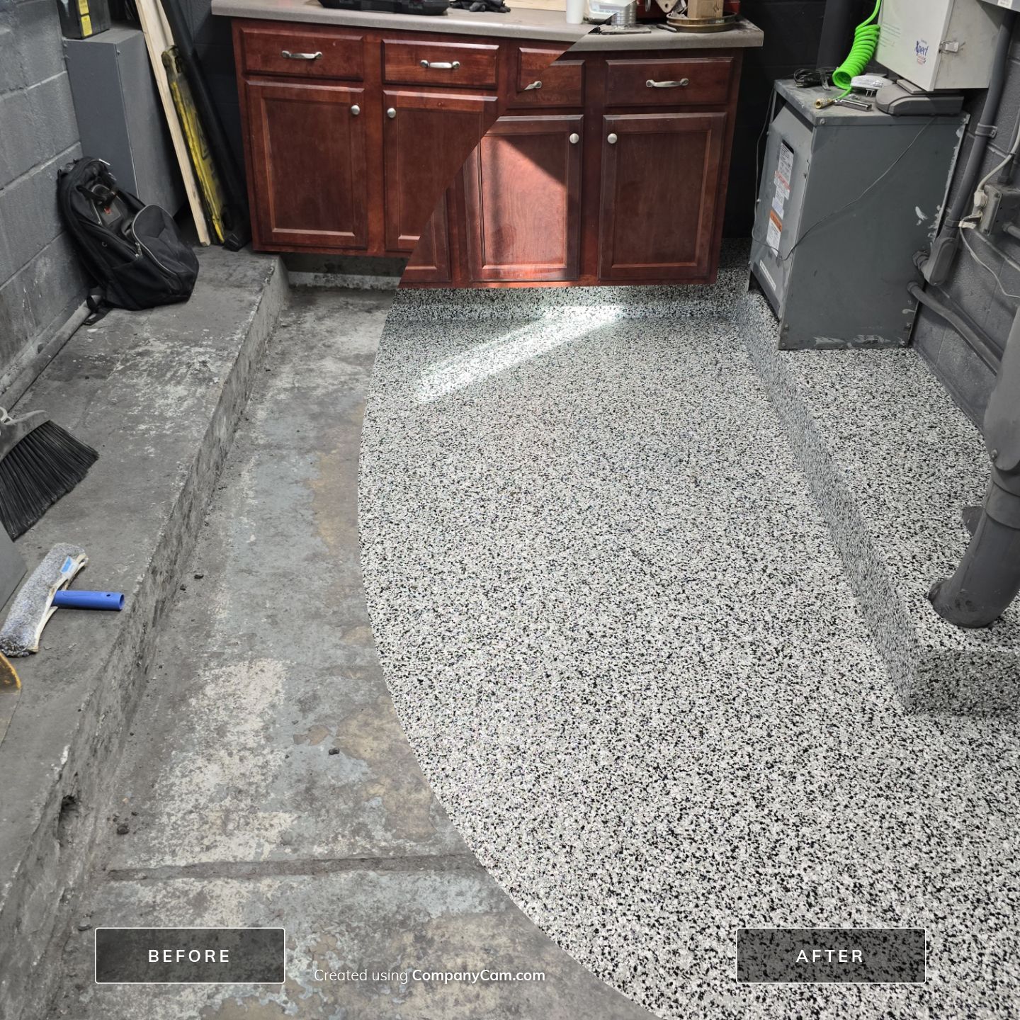 Breakroom transformation with amazing results! by Elite Floor Solutions