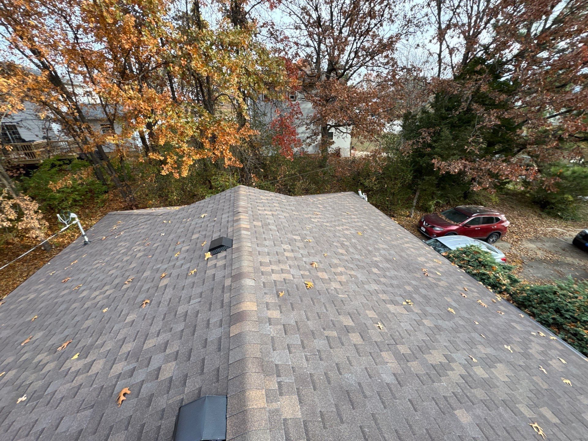 Multi Structure Residential Roofing & Gutter Guards Install  by Titan Commercial & Residential Roofing 