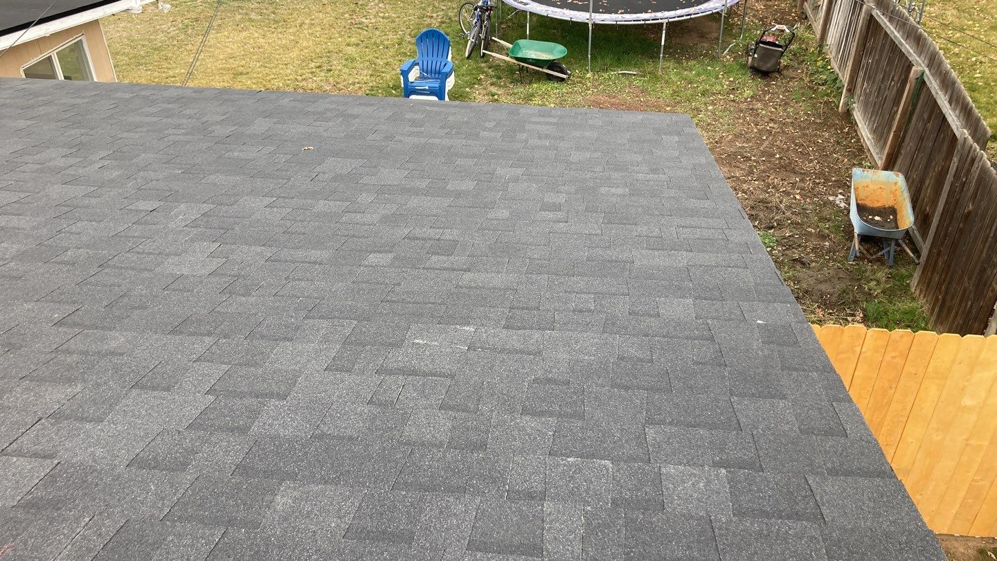 Meridian Single Level Residential Roofing Installation by ID Roofing LLC