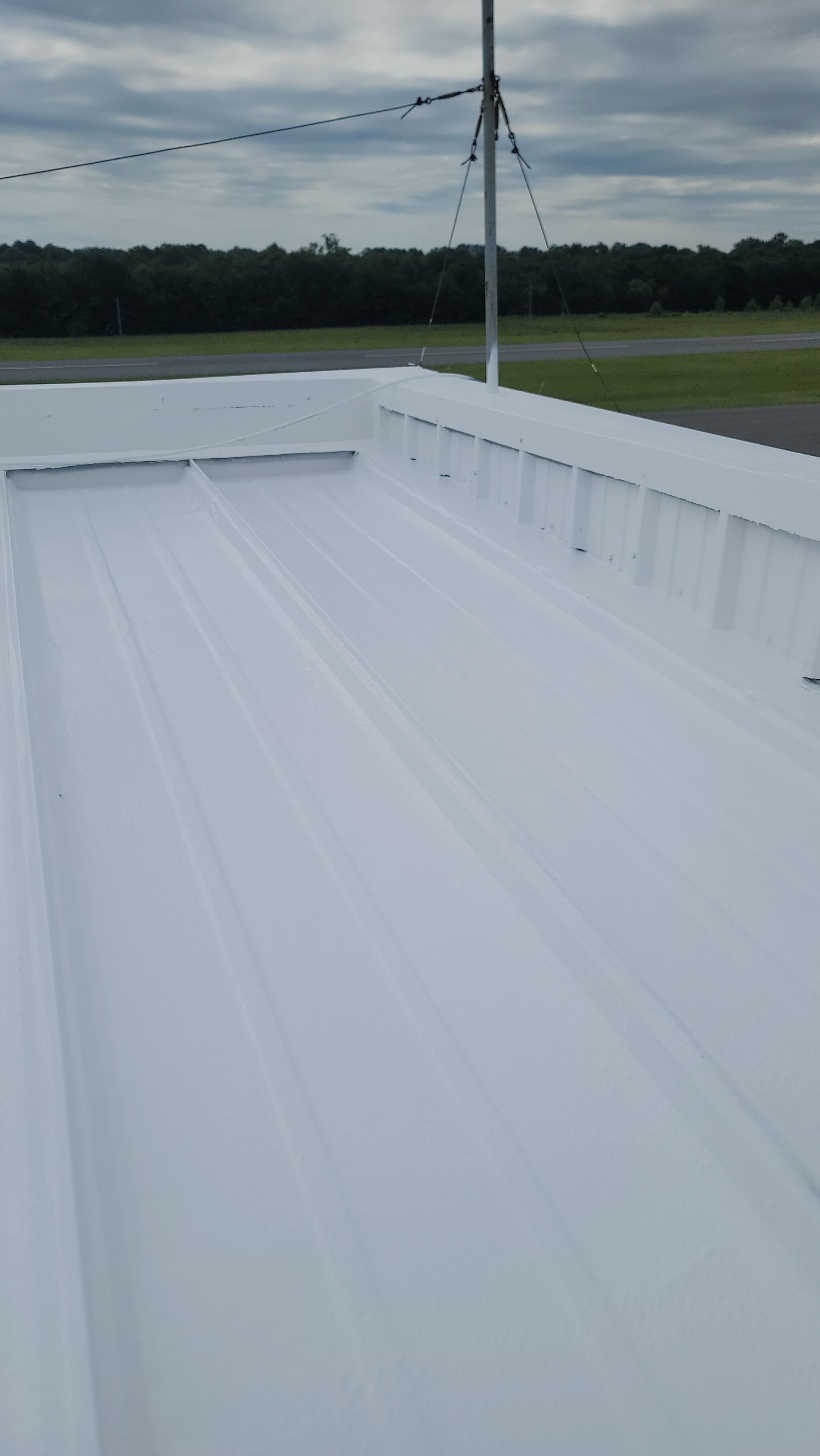 Magnolia Airport Terminal by Hostetler Roofing