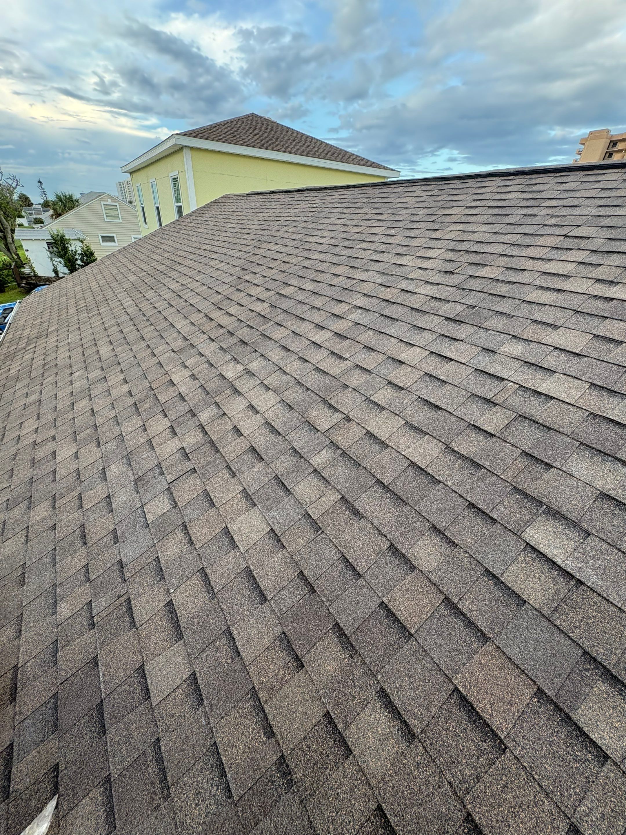 Tamko Titan Rustic Slate Roof Replacement and Drip Edge Installation by Pinnacle Roofing Group