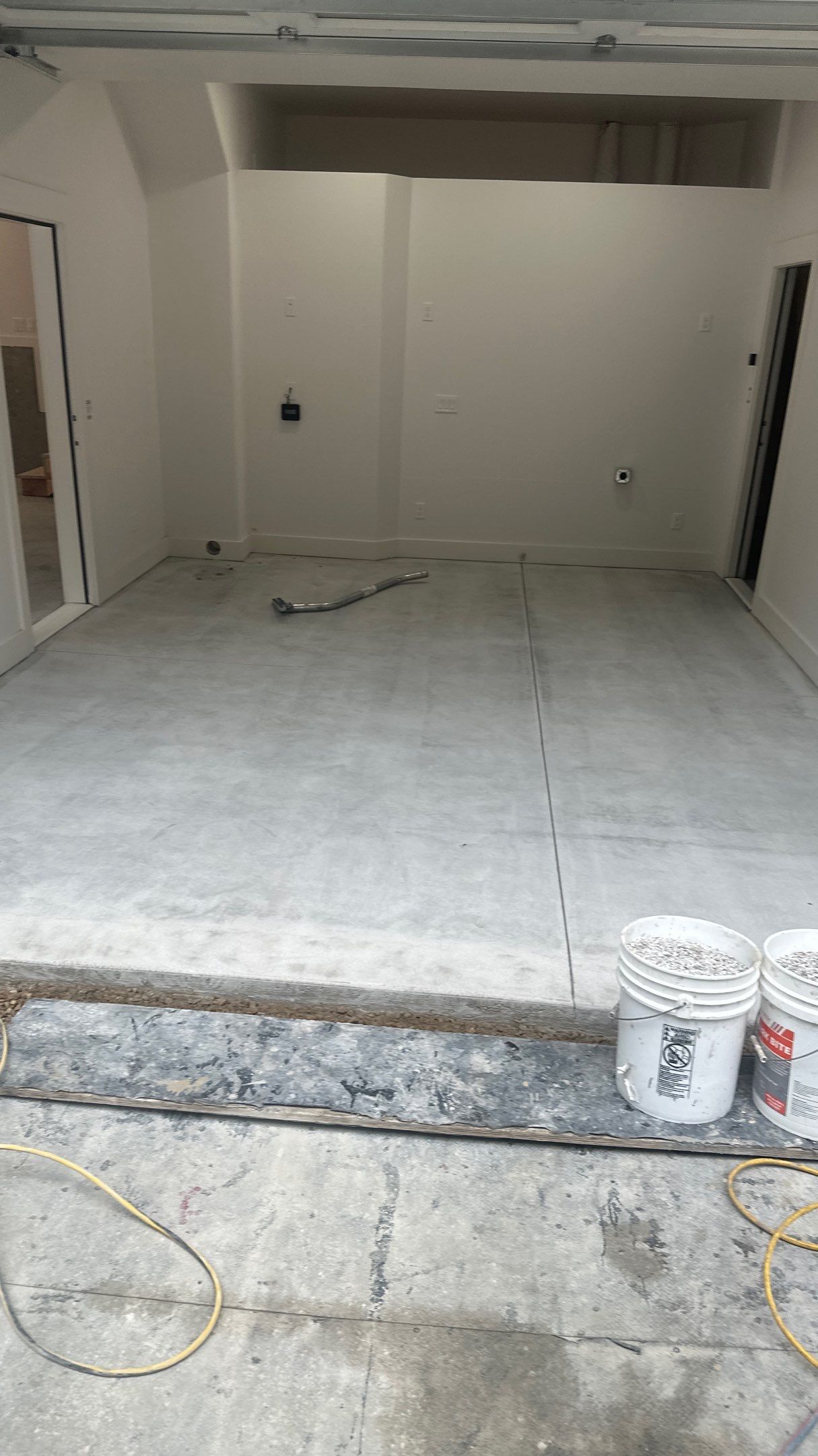 Garage Transformation using Claystone Hybrid by Croc Coatings, LLC