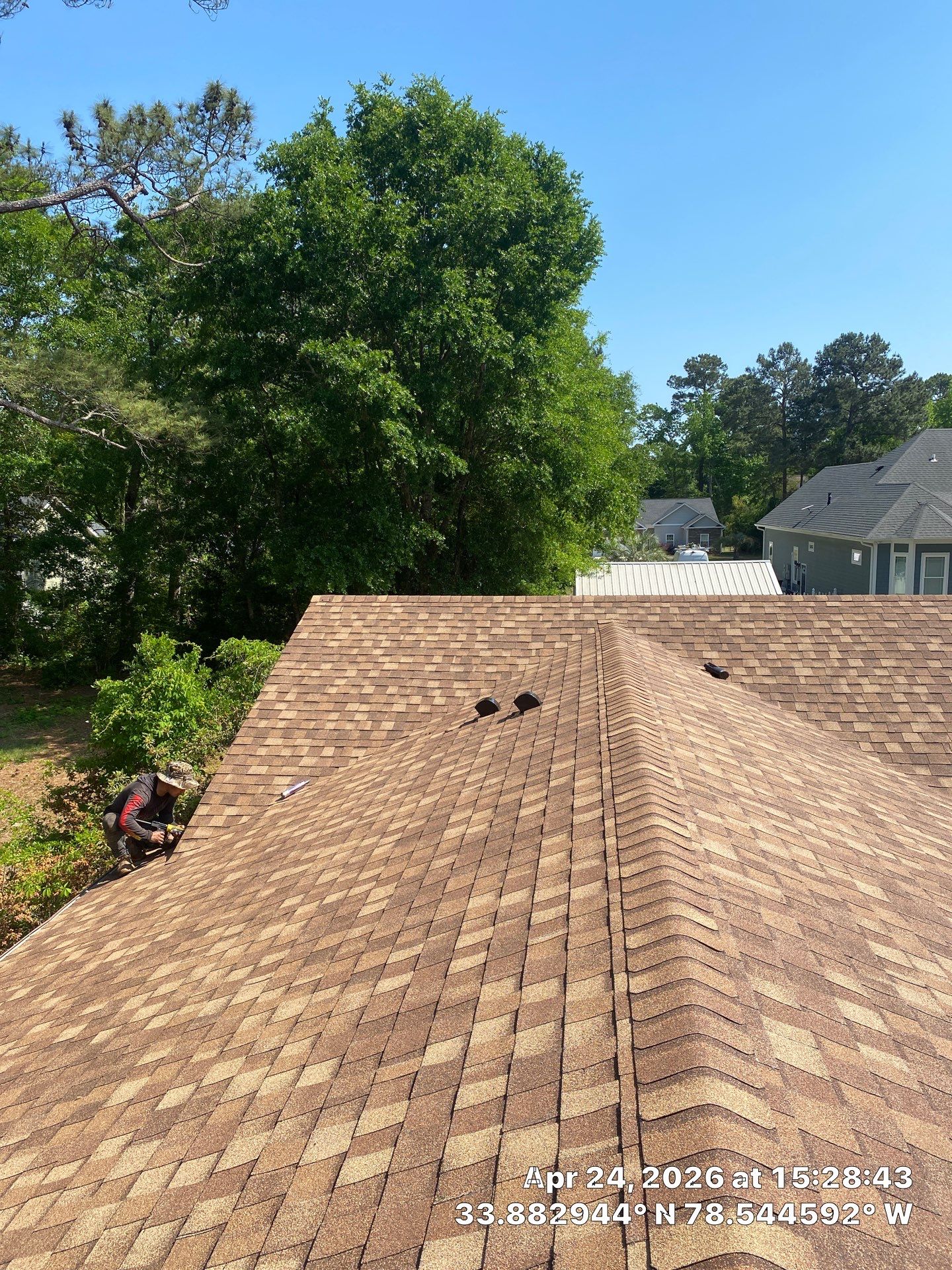 Fortified Re-Roof in Brunswick County by RGR Construction and Roofing, LLC