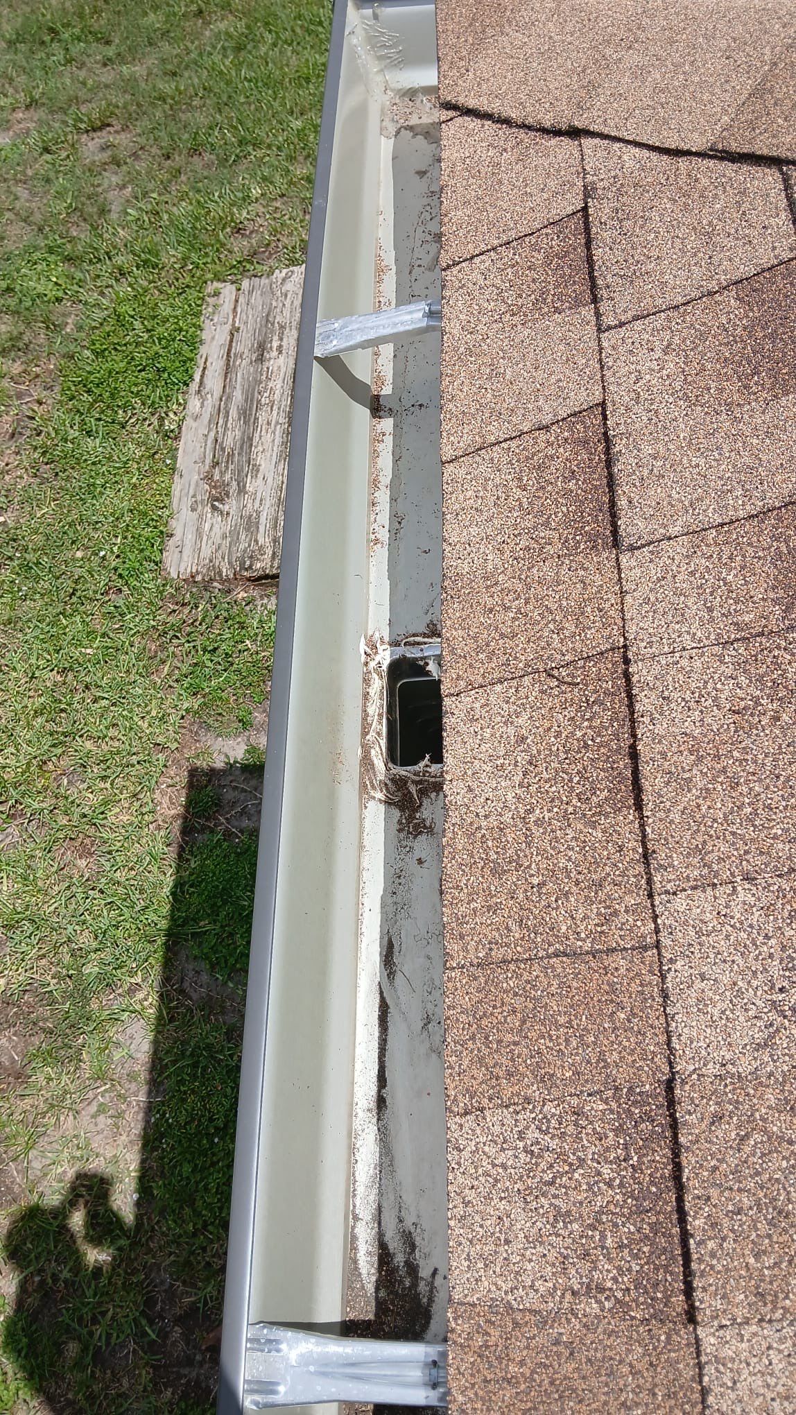 Seamless Bronze Gutters in Cape Coral FL by Gutter Professors