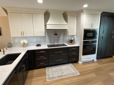 Helotes Kitchen Remodel | Custom Two-Tone Kitchen with Opened Wall and Expanded Storage