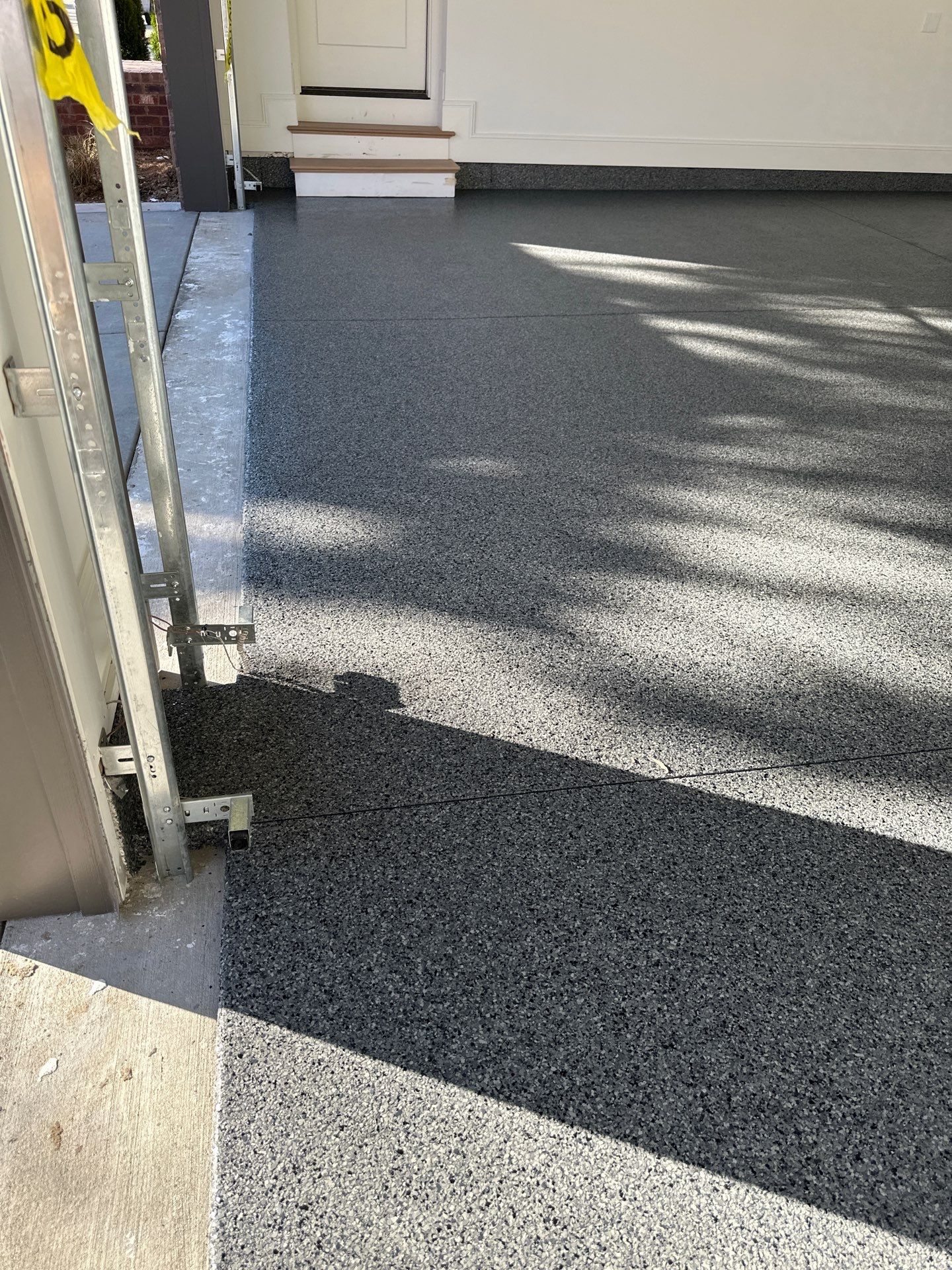 Garage Floor Coating using Nightfall by My Garage Floor Guys