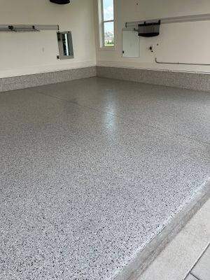 Garage Floor Coating using Cabin Fever