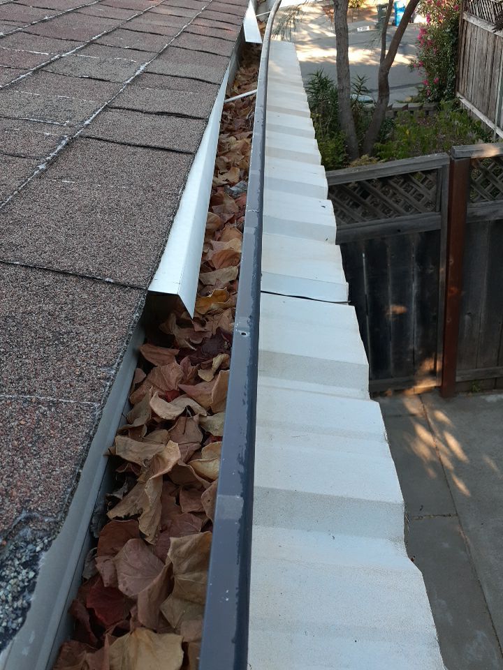 Gutter Installation using Englert LeafGuard Gutters by Byers Enterprises 