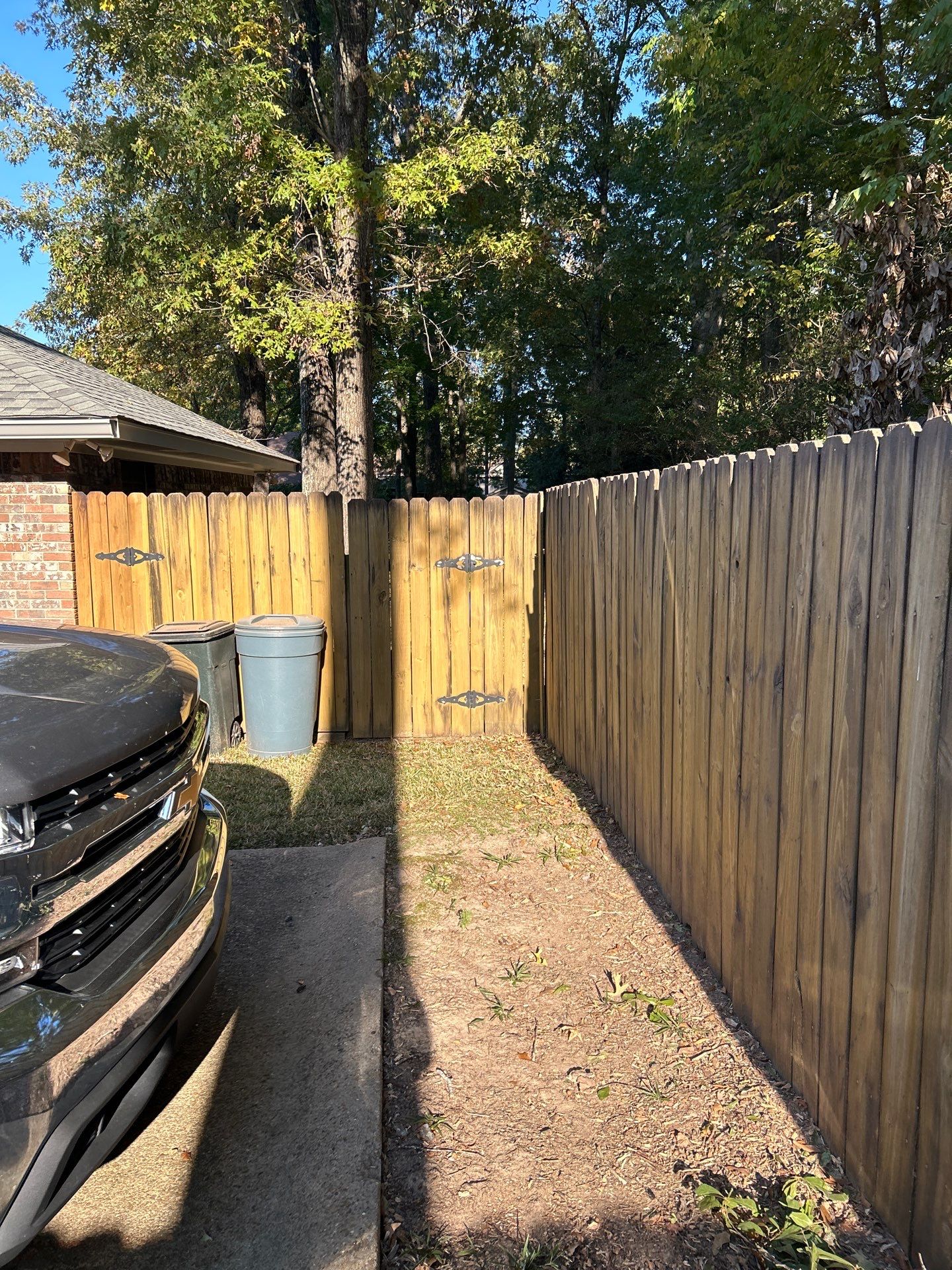 6' Cedar Privacy Fence with 4x4  by Roberson Construction LLC