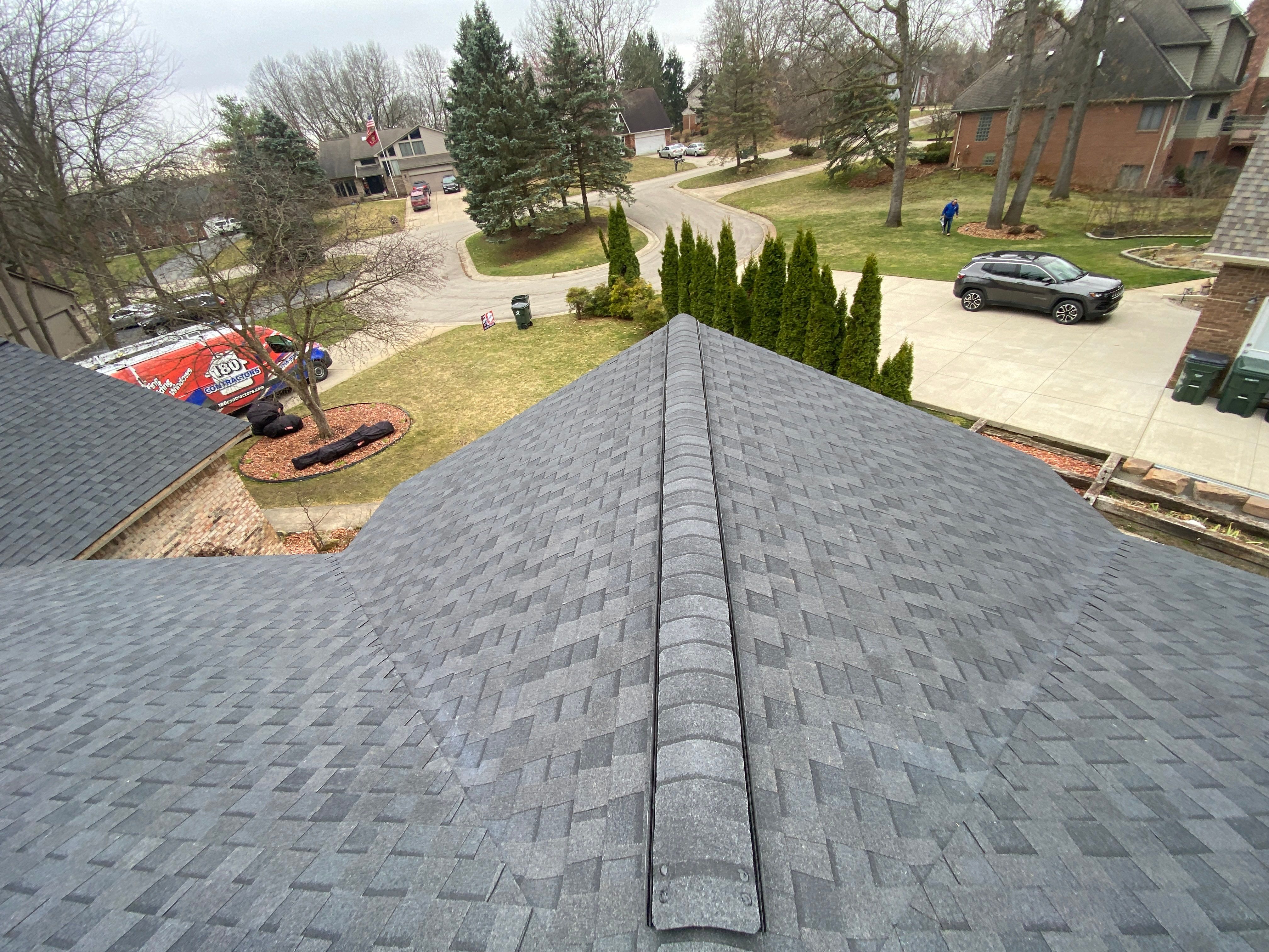 Roof Replacement using CertainTeed Landmark by 180 Contractors
