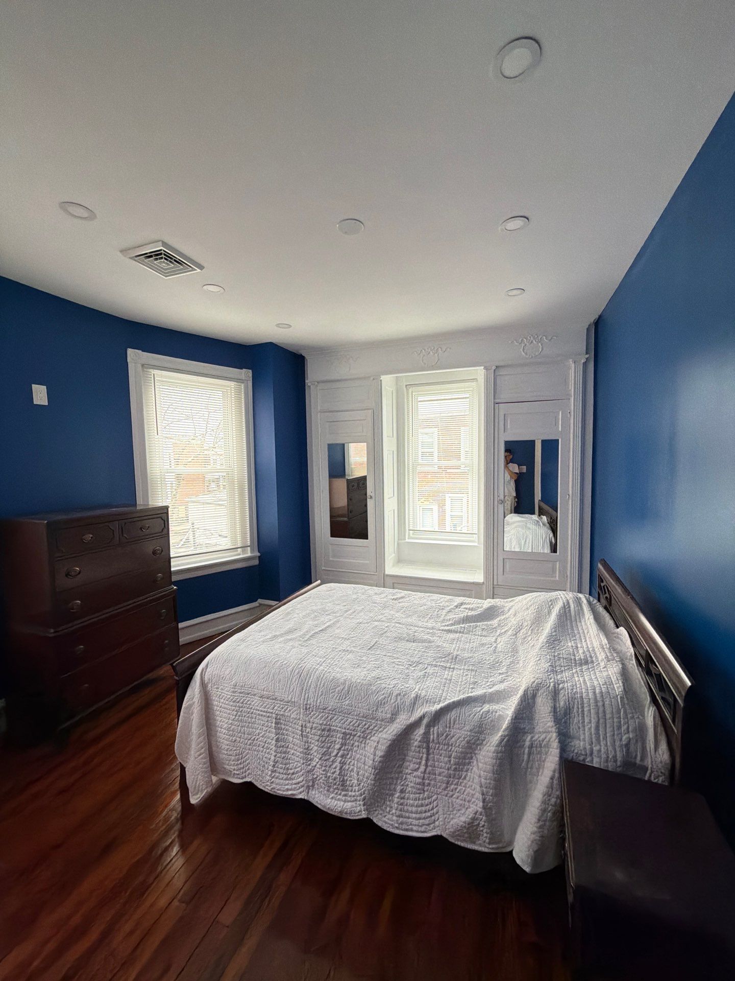 Calm Color and Cozy Flow in a Philadelphia Home by Groovy Hues