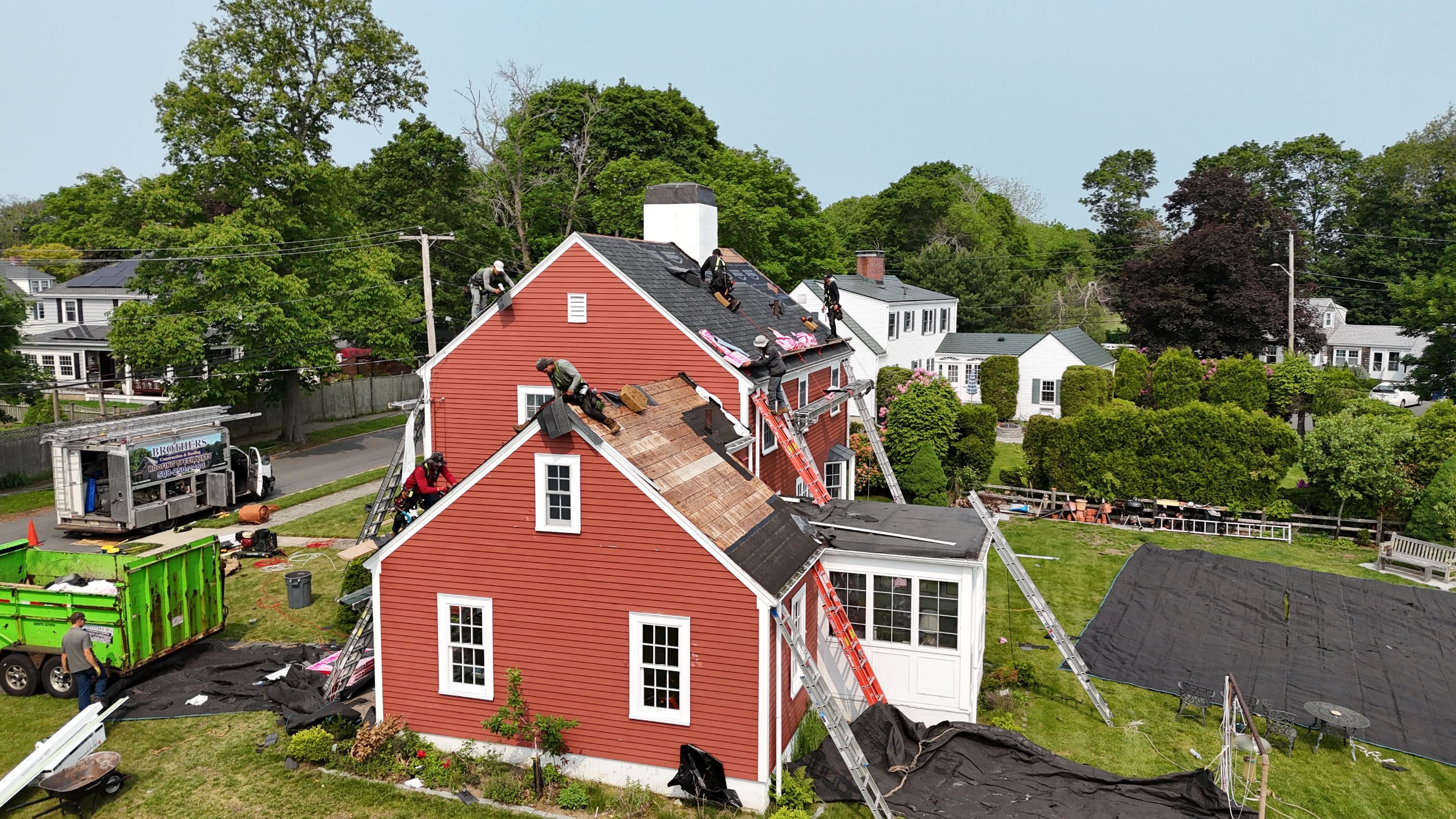 Full Roof Replacement in Salem, MA – Owens Corning Duration, Onyx Black by JOHNNYS PRO