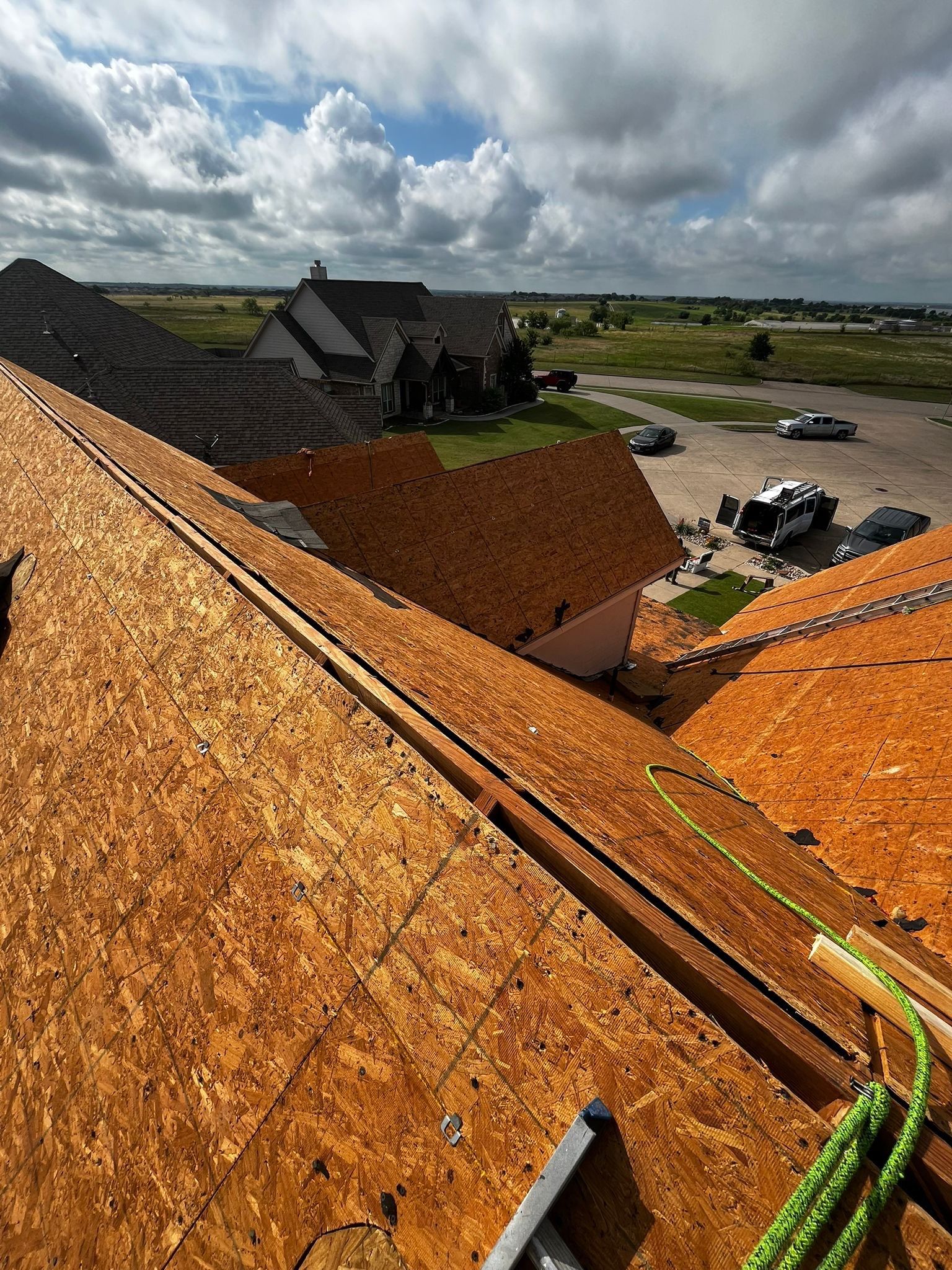 Project in Cleburne by Lonestar Roofing and Restoration LLC.