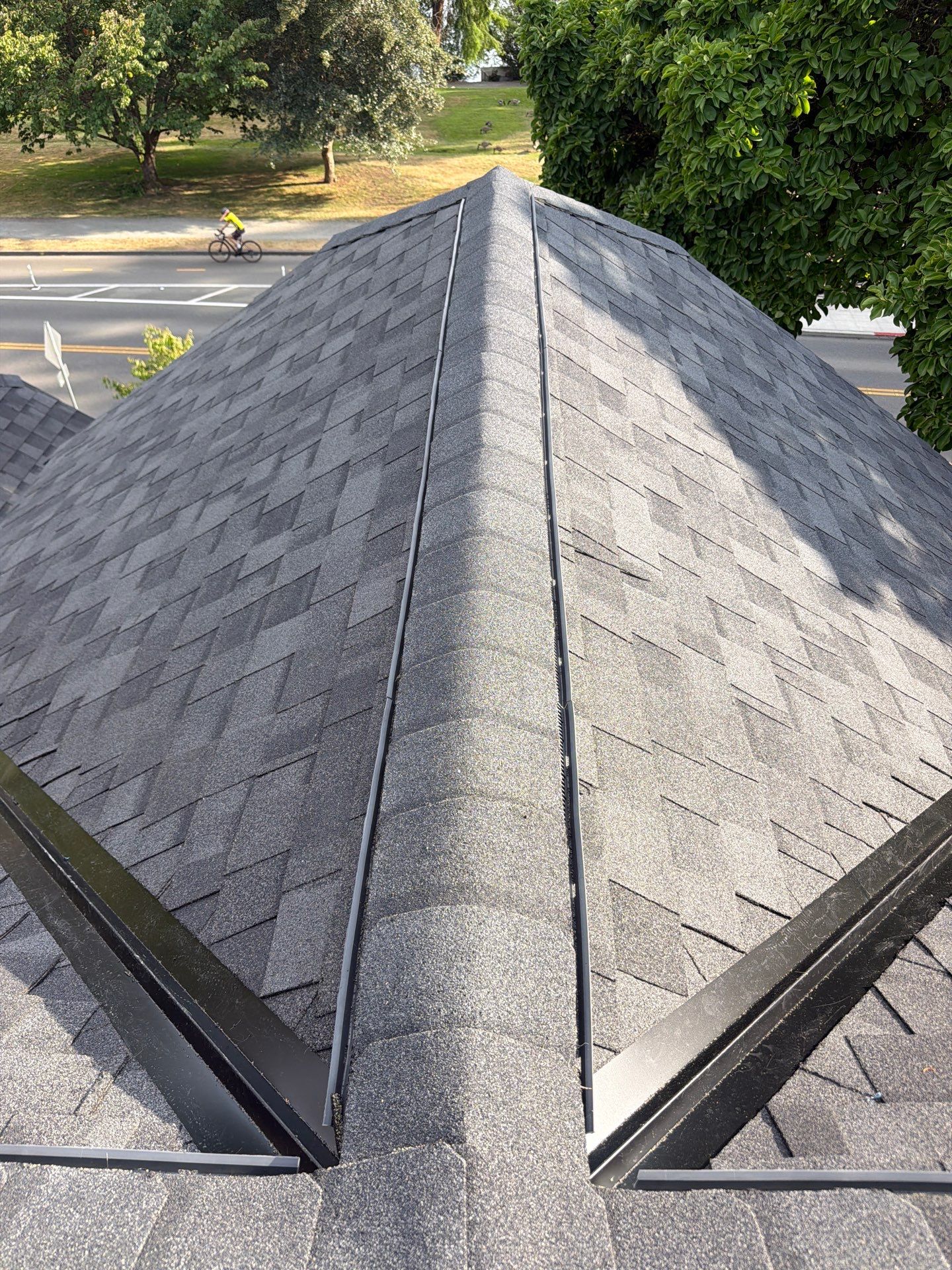 Residential Roofing Installation using GAF HDZ Shingles by Roofing Formula LLC
