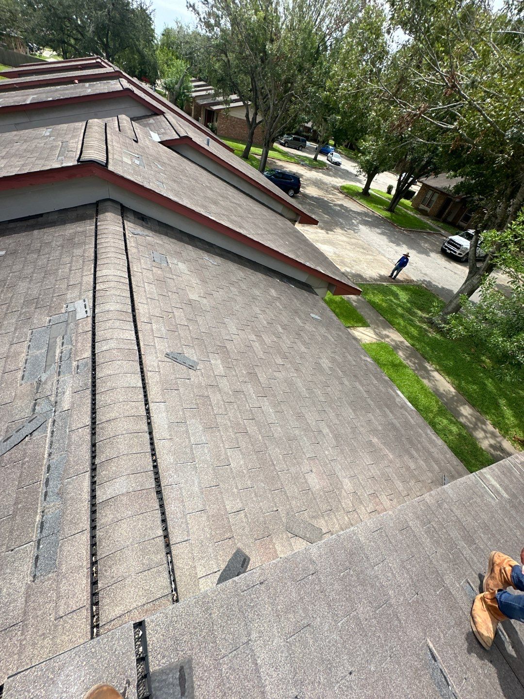 Residential Roofing Repair using Owen's Corning Duration (Lifetime) Shingles by Roof Repair Company