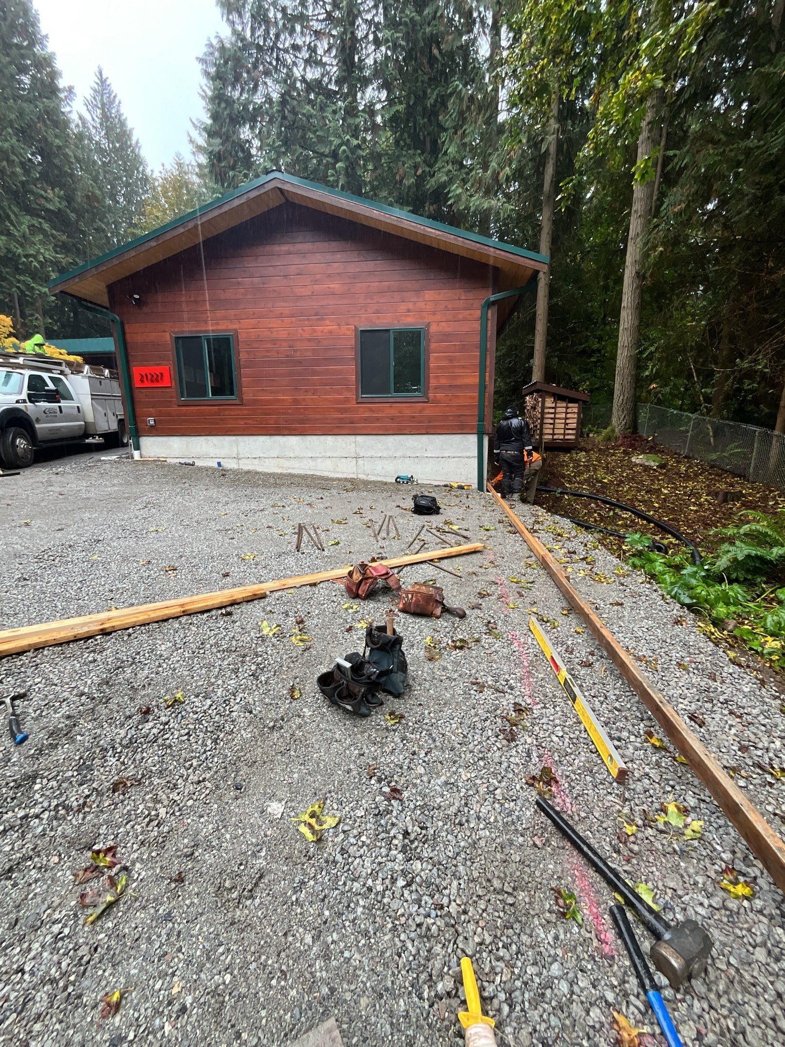 Pia | Custom Concrete Driveway, Walkway & Floating Steps by Jireh Asphalt & Concrete Inc 