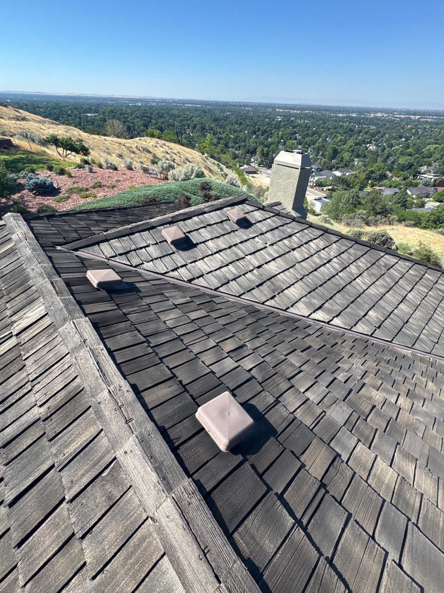Cedar Shake to IKO Dynasty Shingle Roof Replacement in Boise by Olive Roofing