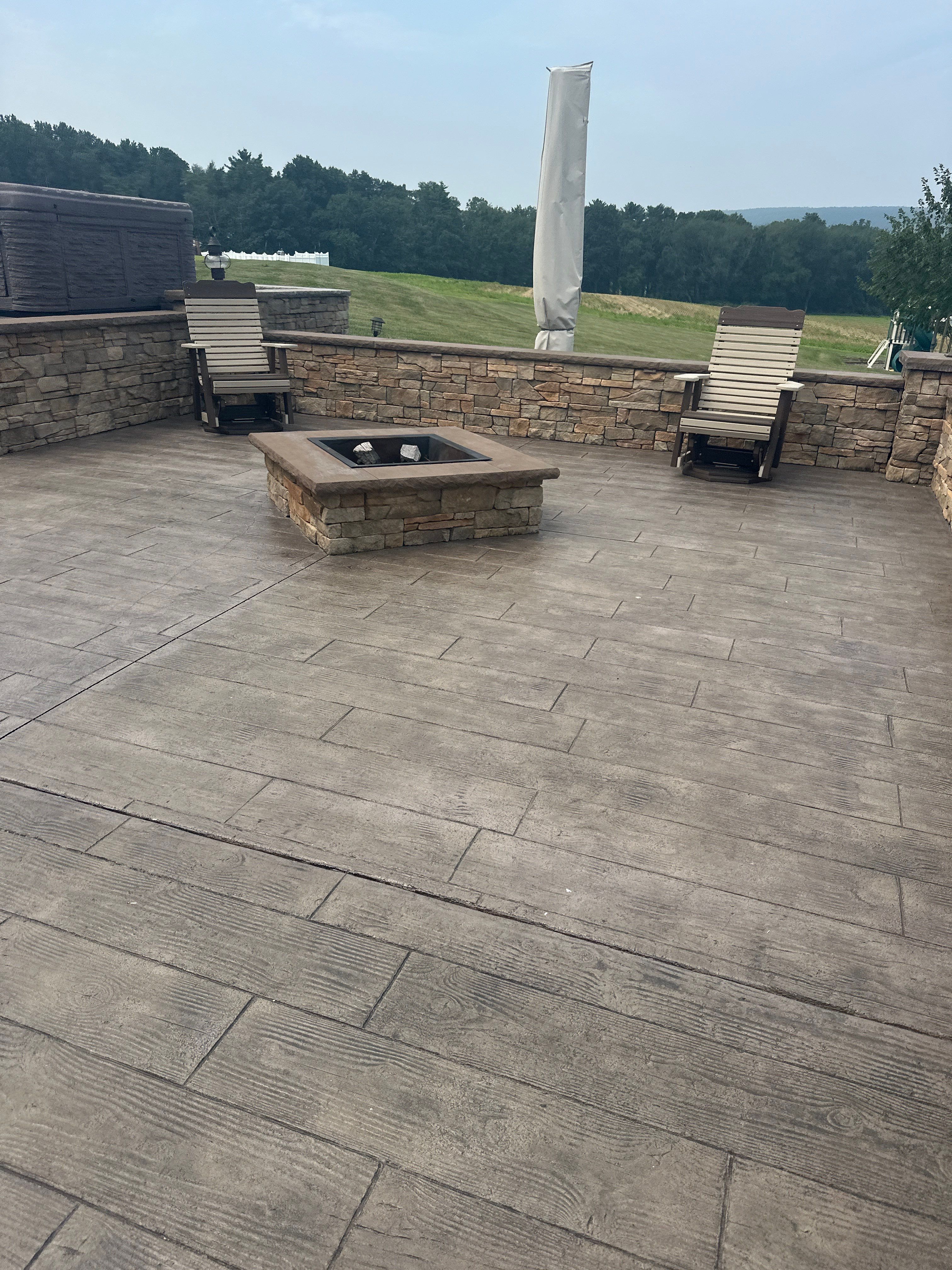 Covered Deck Addition With Custom Gable Roof in Tower City by Esh Builders