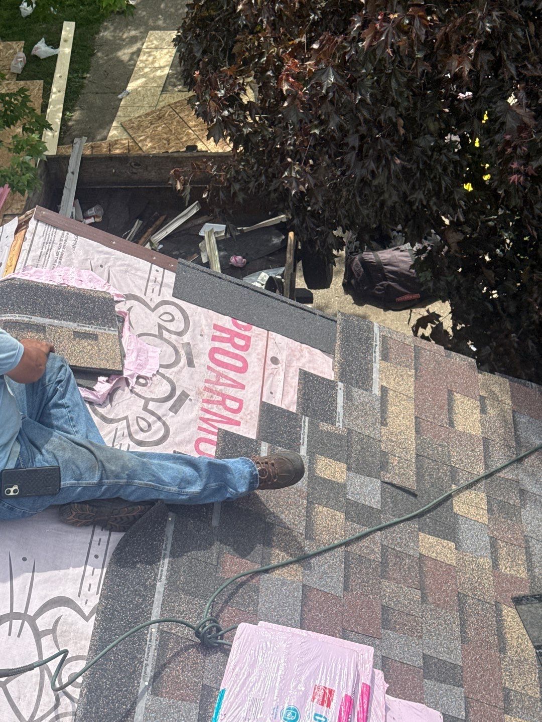 Roof Replacement using Owens Corning Duration Flex by 180 Contractors
