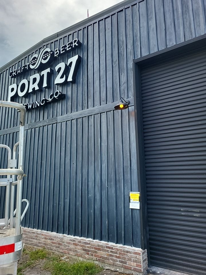 Channel Letters for Port 27 by SignCrafters