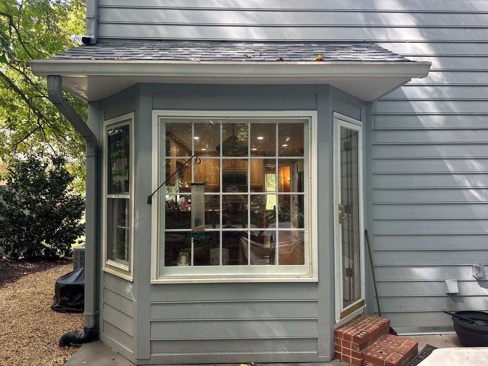 Marietta, GA Deck and Covered Porch Build, Sliding Door Installation, Window Replacement, & more by Nelson Exteriors 