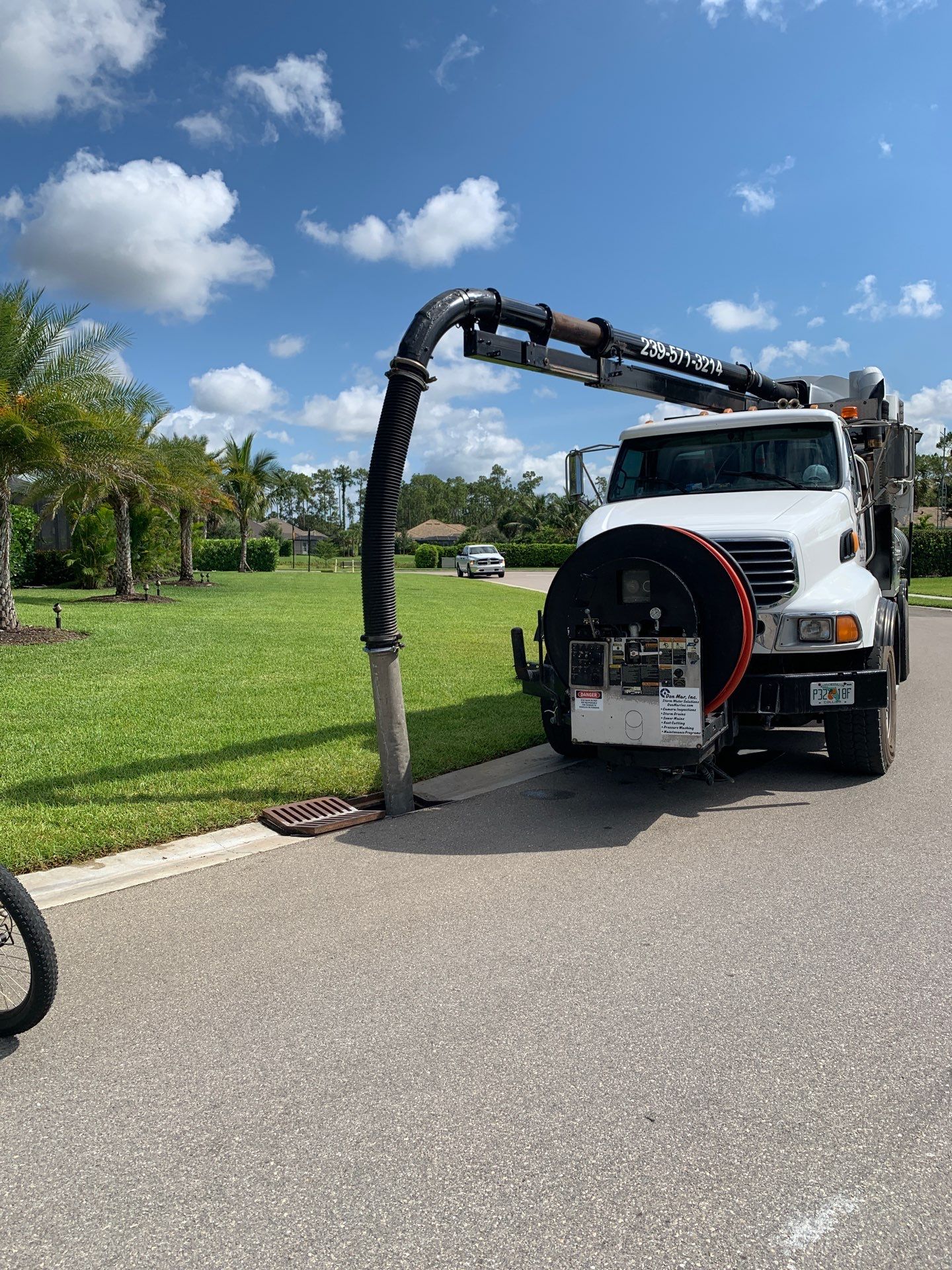 North Naples Community Stormwater Catch Basin Cleaning by APS Power & Water