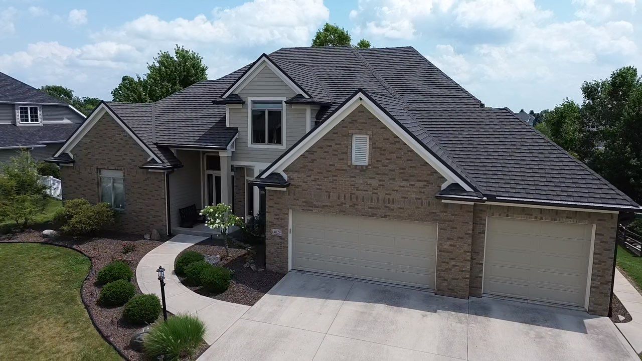 HOA Approved Stone Coated Metal Shingle Project in Fort Wayne, IN by 4Ever Metal Roofing