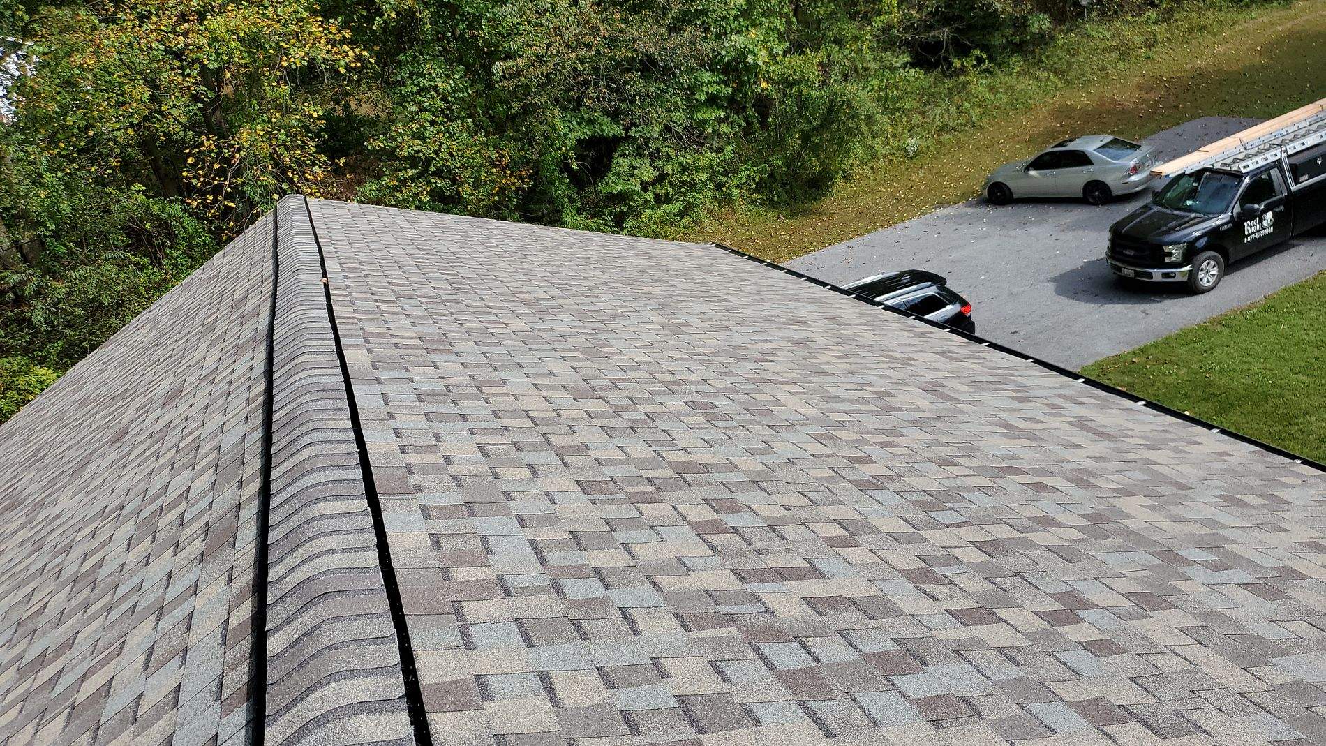 Residential Roofing Installation using Certainteed Landmark Max Def Weathered Wood by Roof Right Inc