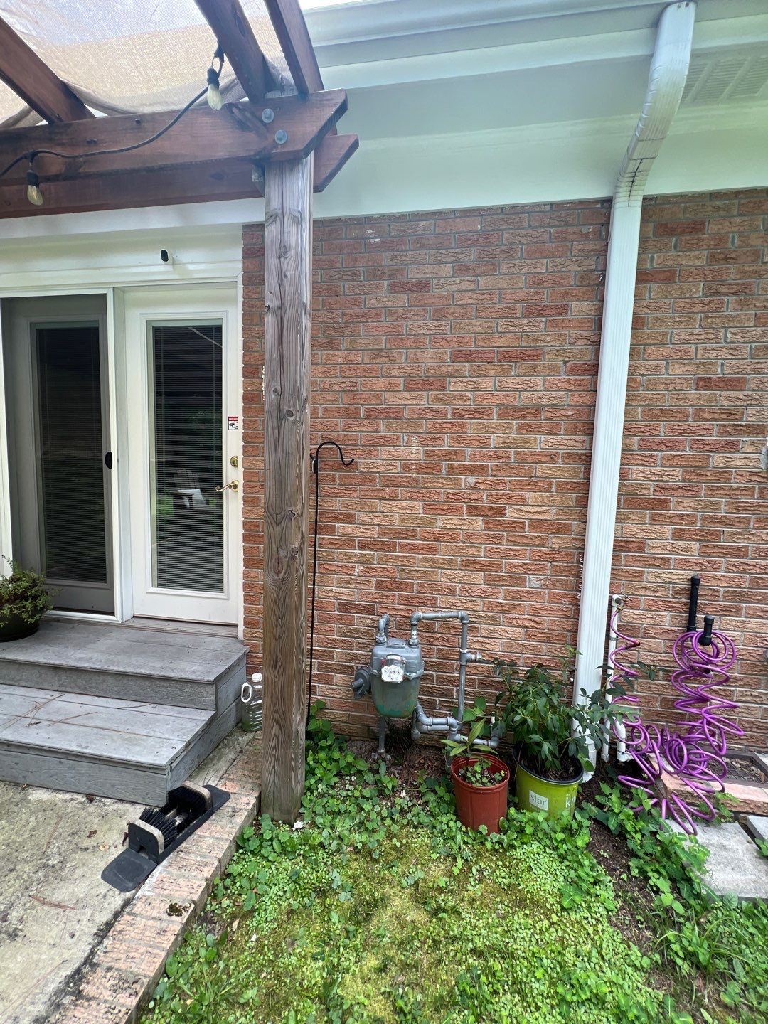 Porch Build using Trex Decking by Midlands Roofing & Exteriors