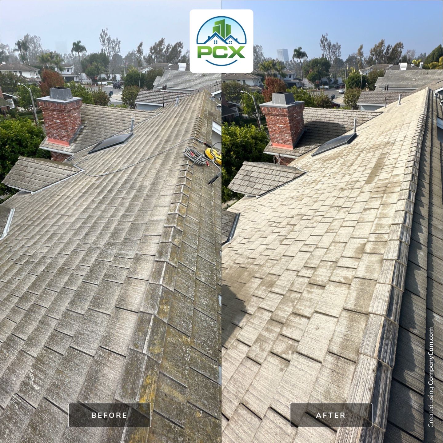 Orange County Roof Washing in Newport Beach by Property Cleaning Experts, LLC