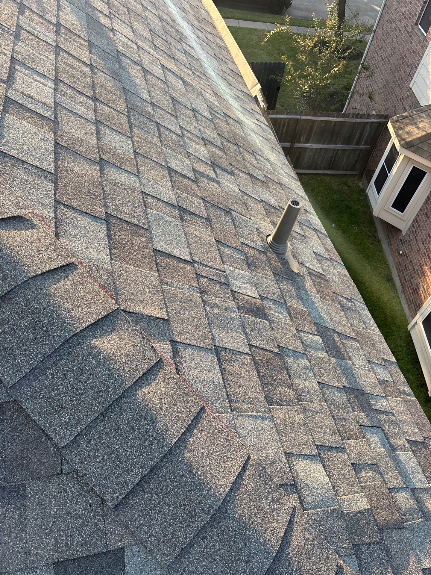 Residential Roofing Installation using Owen's Corning Duration (Lifetime) Shingles by Roof Repair Company