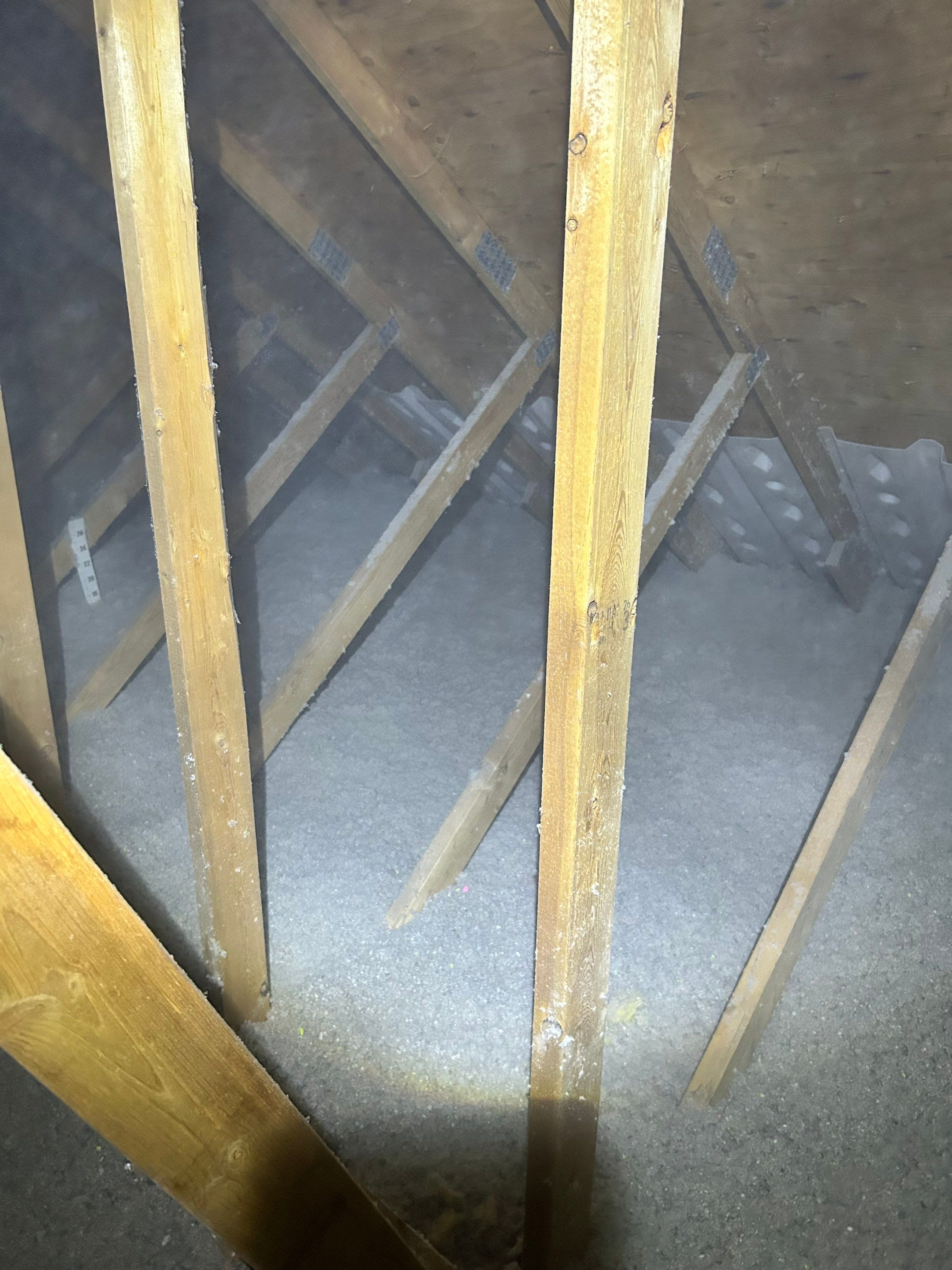 attic insualtion in Woodbury by Gunner Insulation and General Contracting