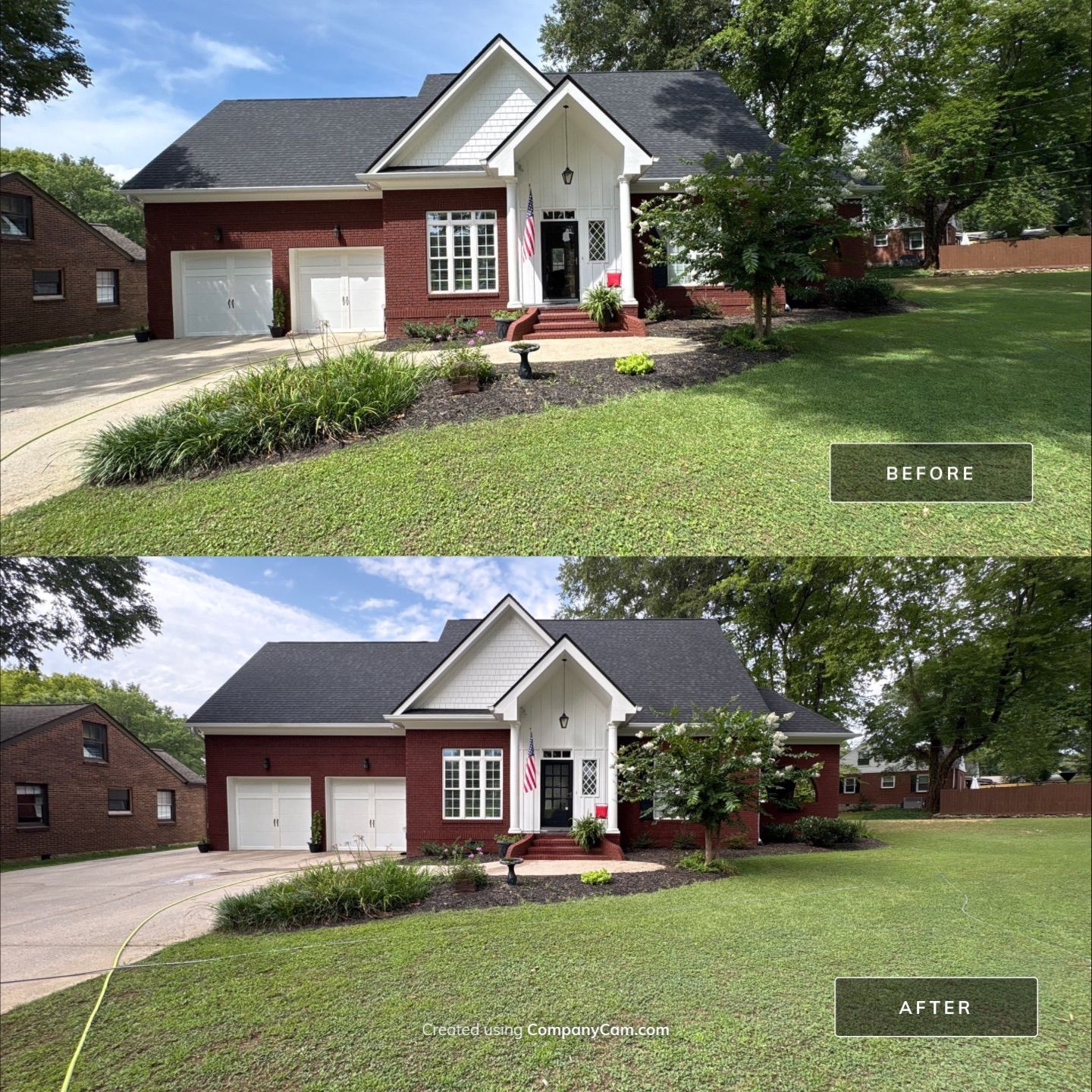 Project in Chattanooga by Curb Appeal 