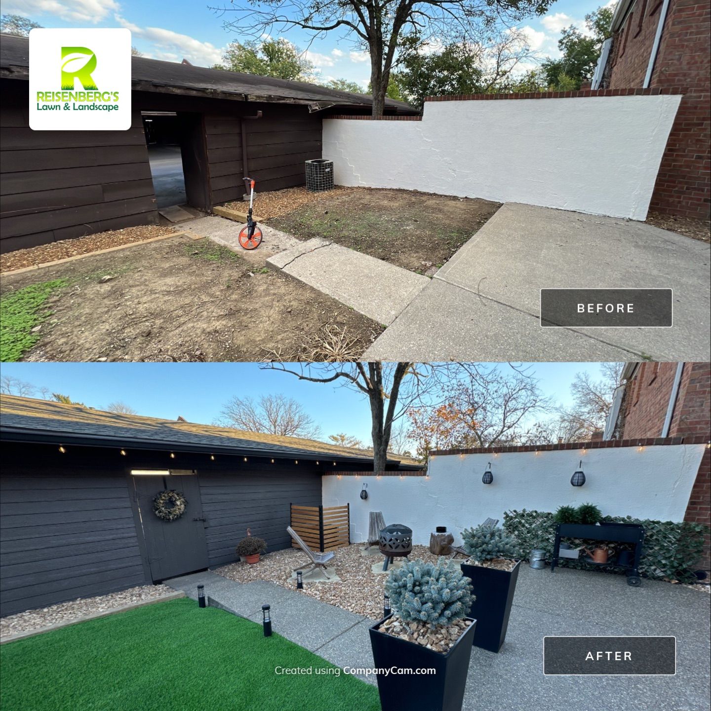 Courtyard Overhaul by Reisenberg’s Lawn & Landscape, LLC