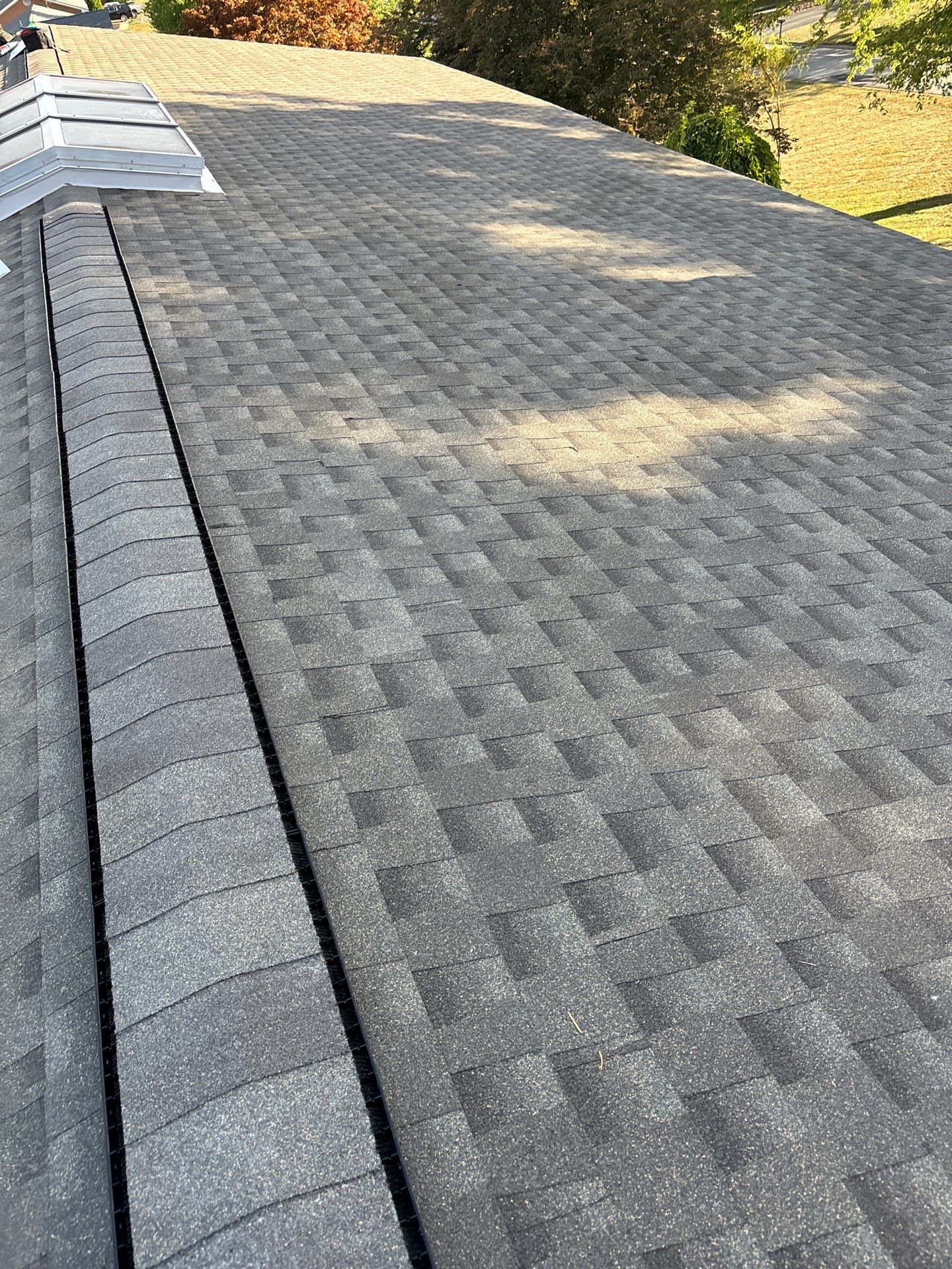 Residential Roofing Installation using Timberline HDZ Shingles - Weathered Wood by RoofX 