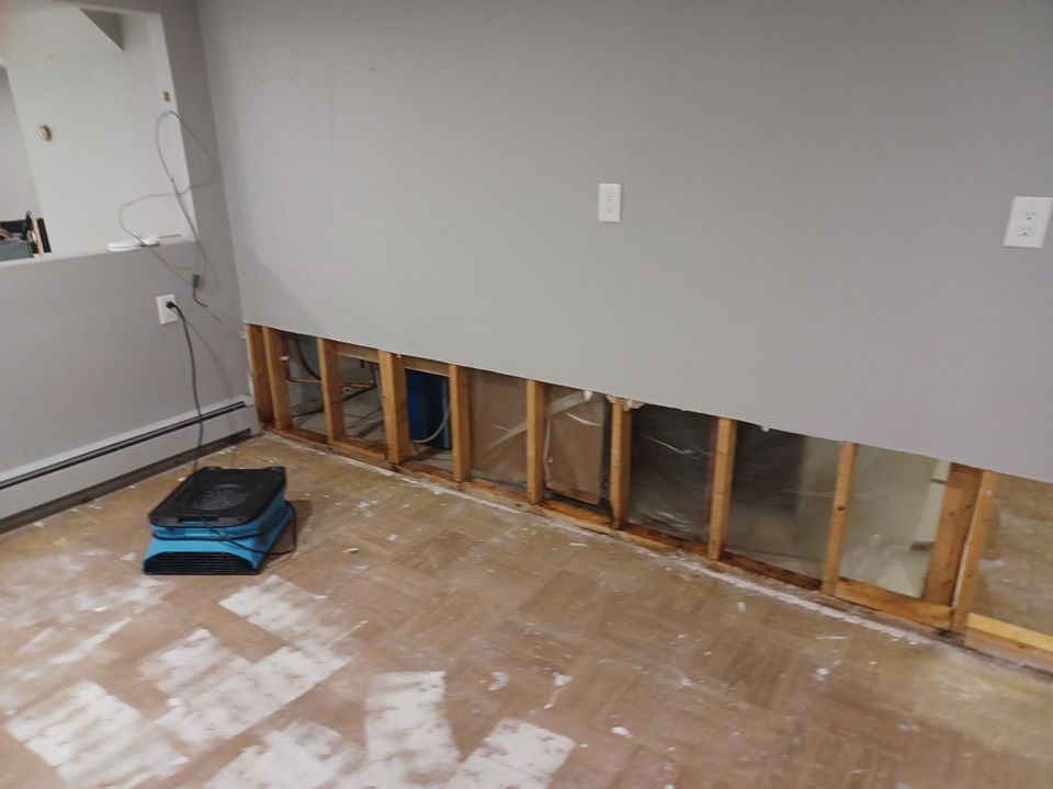 Project in City of the Village of Clarkston by EzDry Water Mitigation & Property Restoration