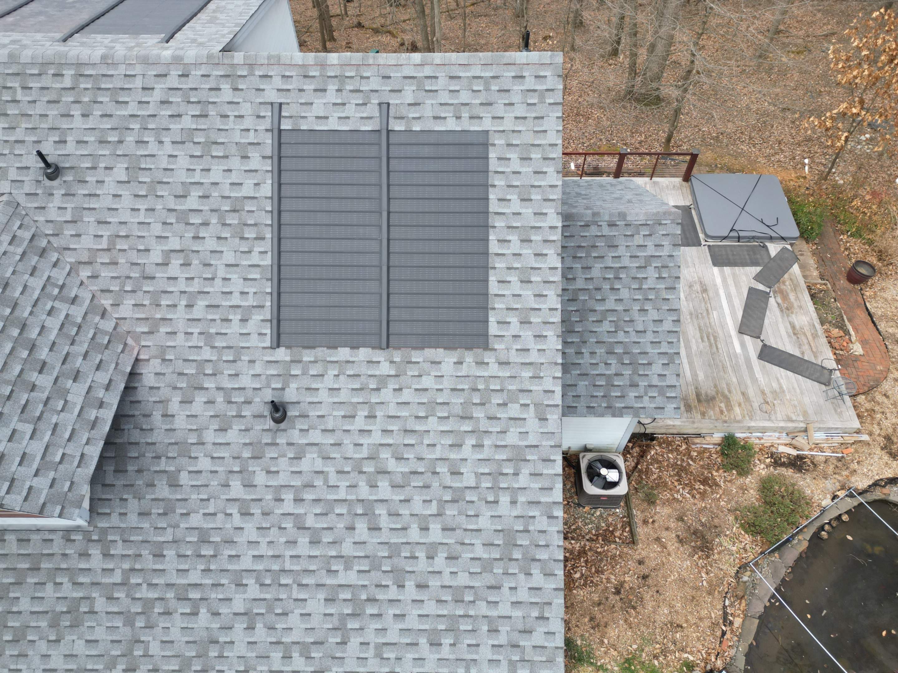 GAF Timberline Solar Roof Replacement  by American Home Contractors